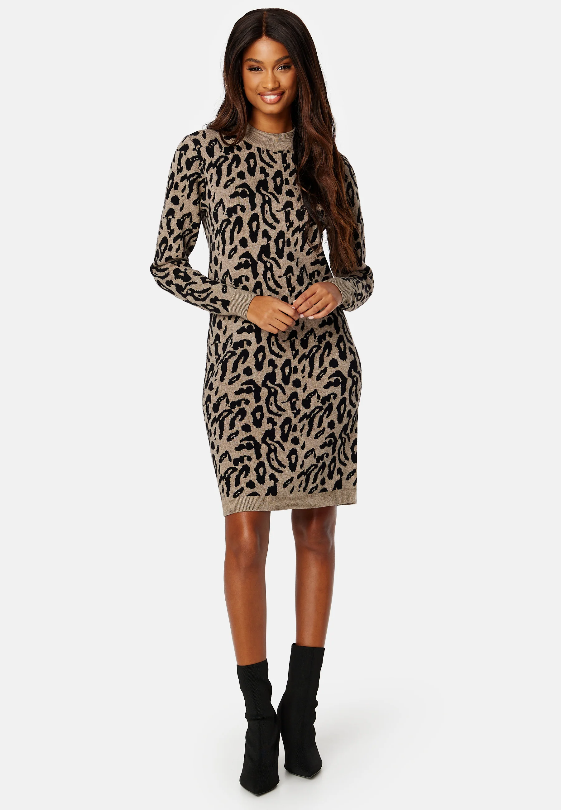 Ray L/S Knit Dress - Image 2