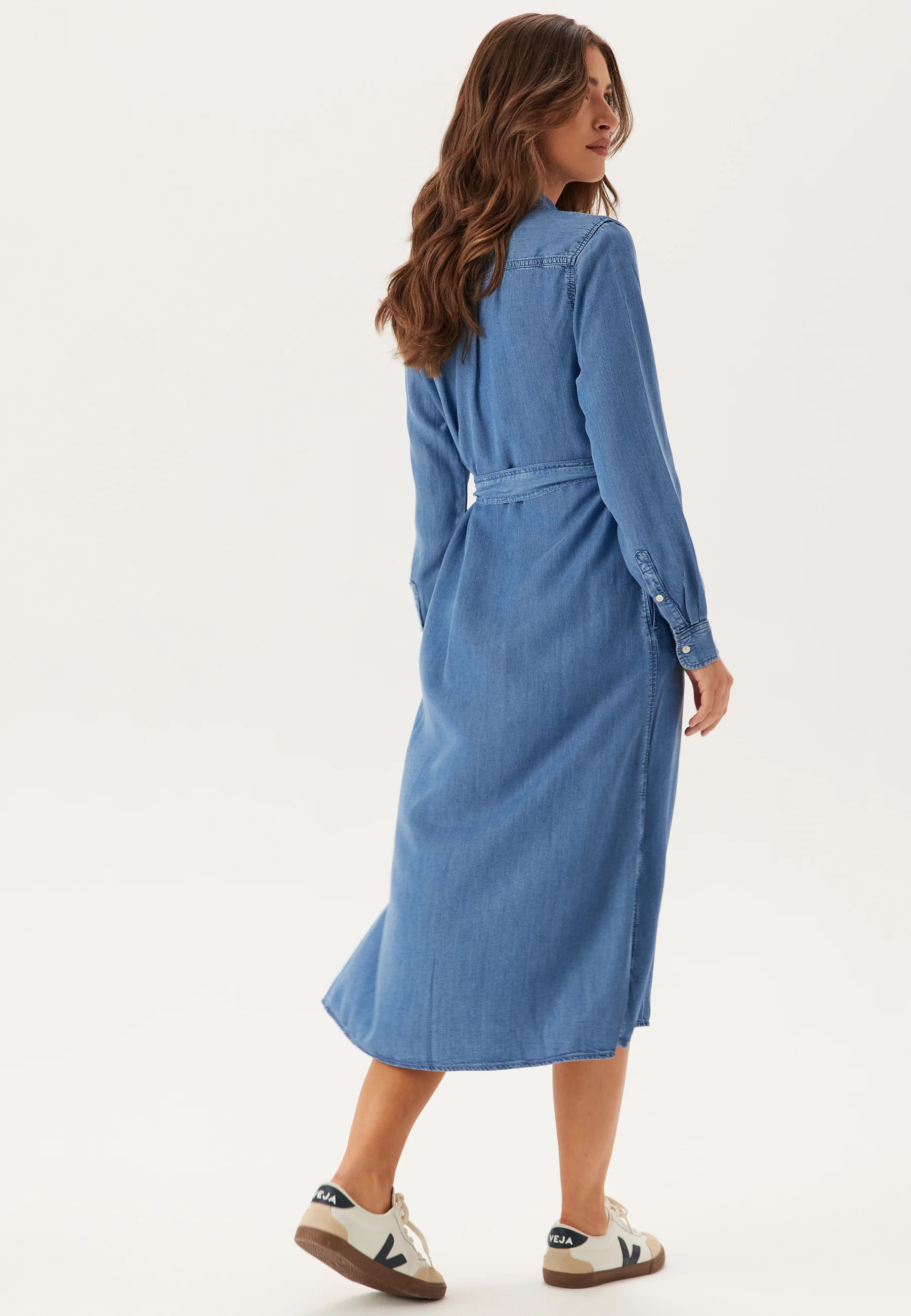 Reg Chambray Shirt  dress - Image 3