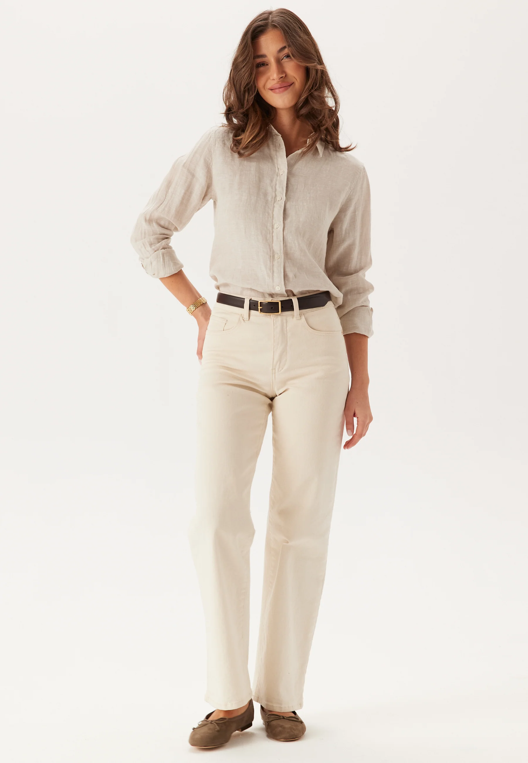 Reg Linen Shirt - Image 3