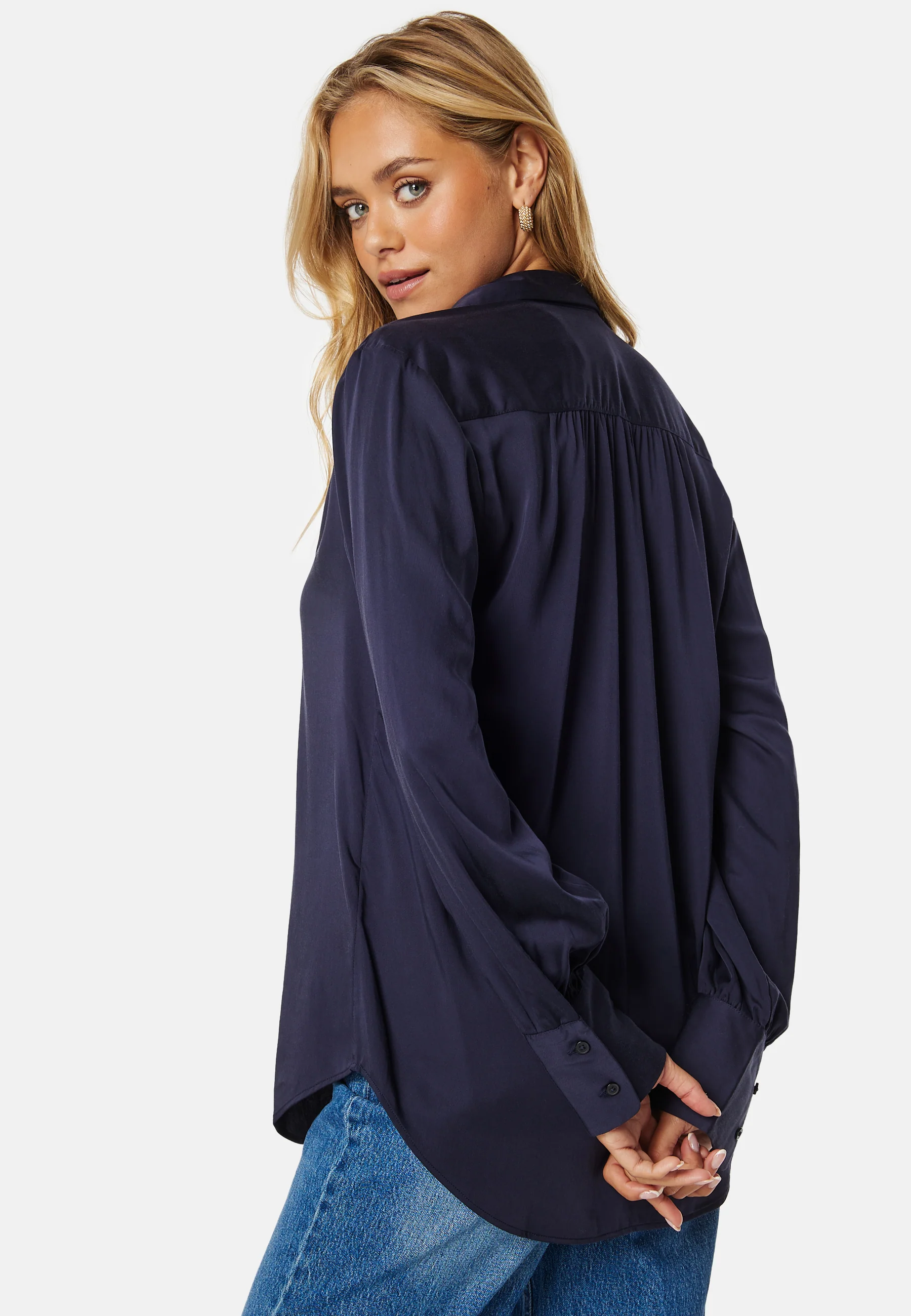 Regular Satin Shirt - Image 2