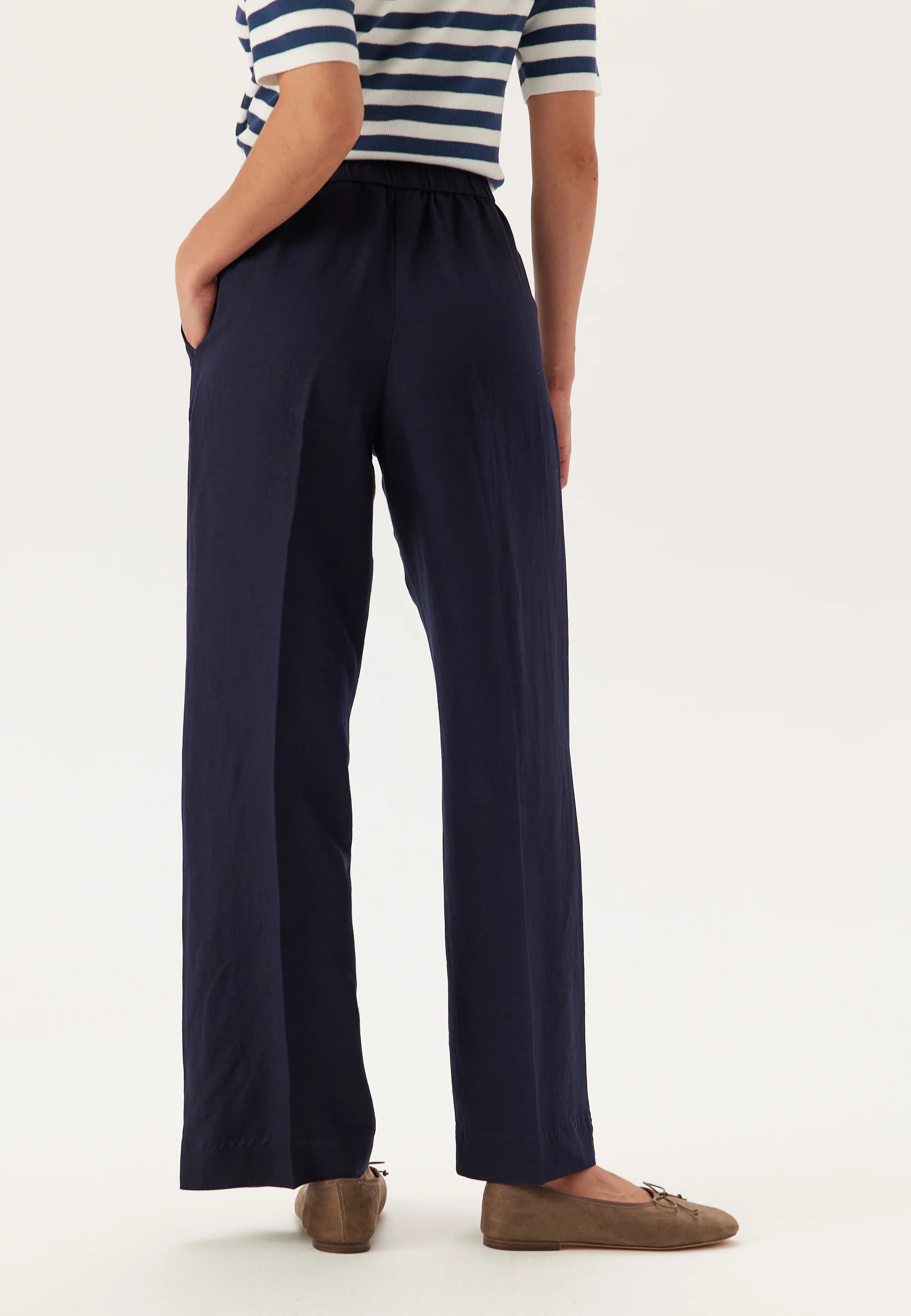 Rel Linen Blend Pull On Pants - Image 3