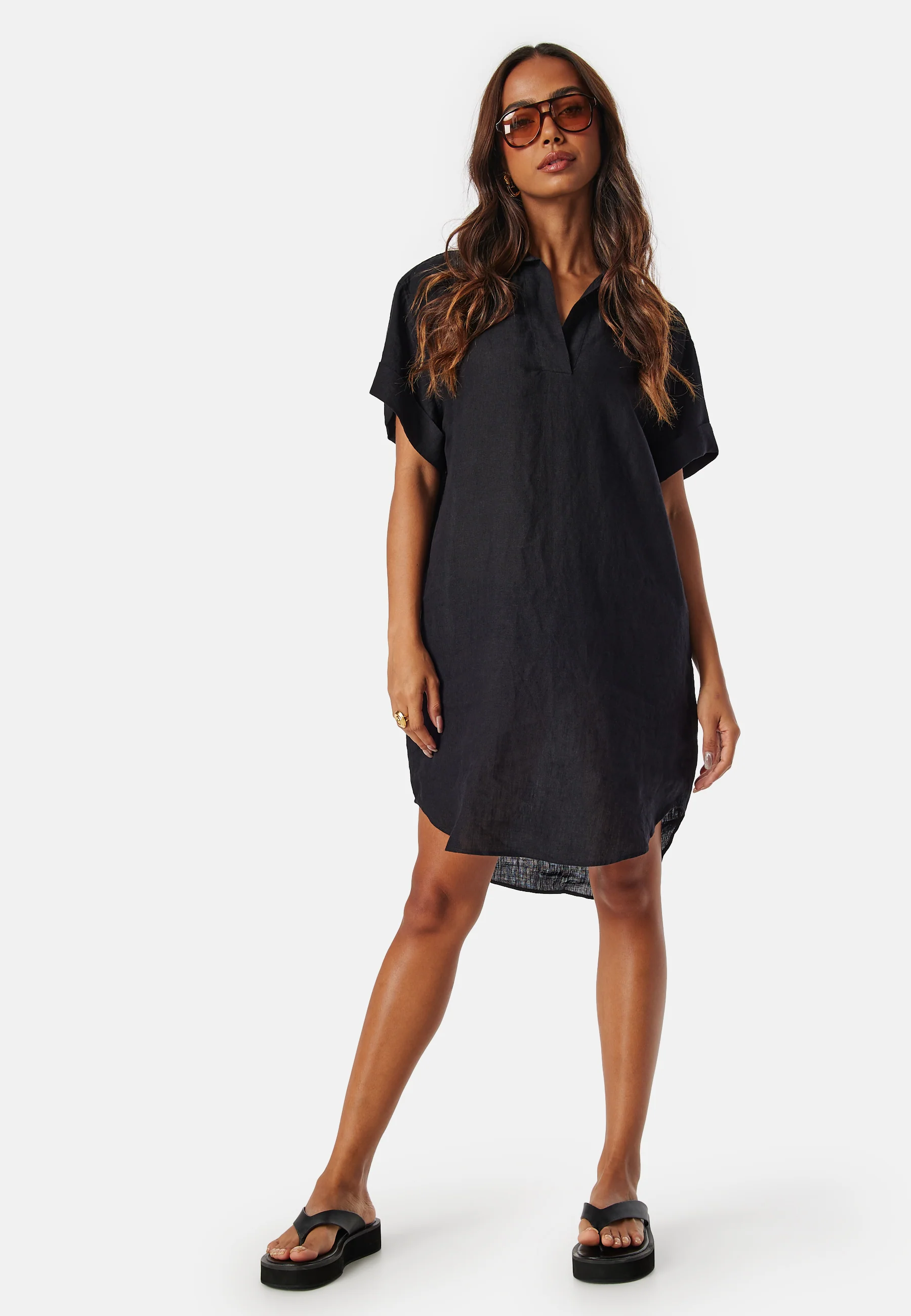 Rel SS Linen Caftan - Image 3