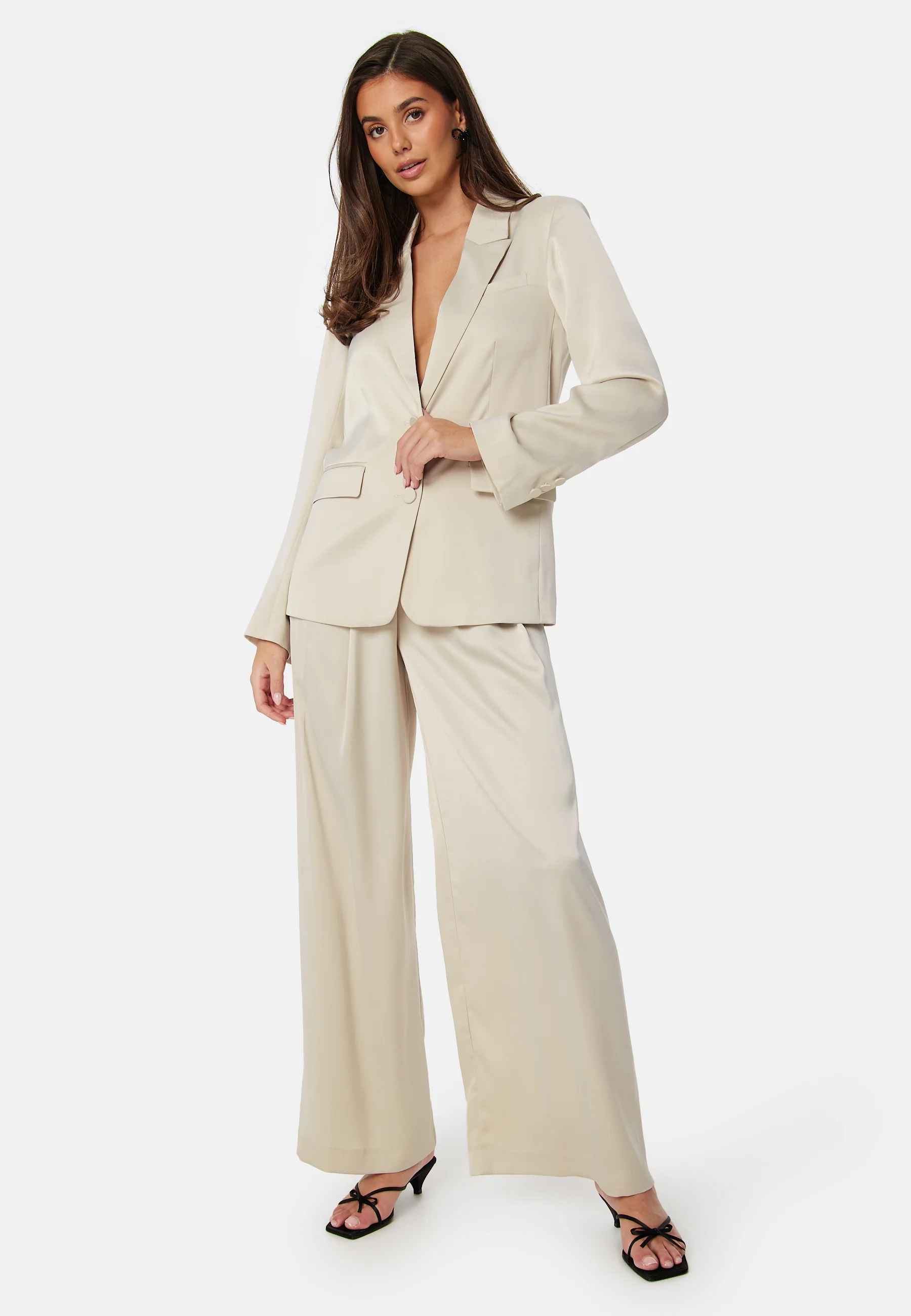 Renae Satin Trousers - Image 3
