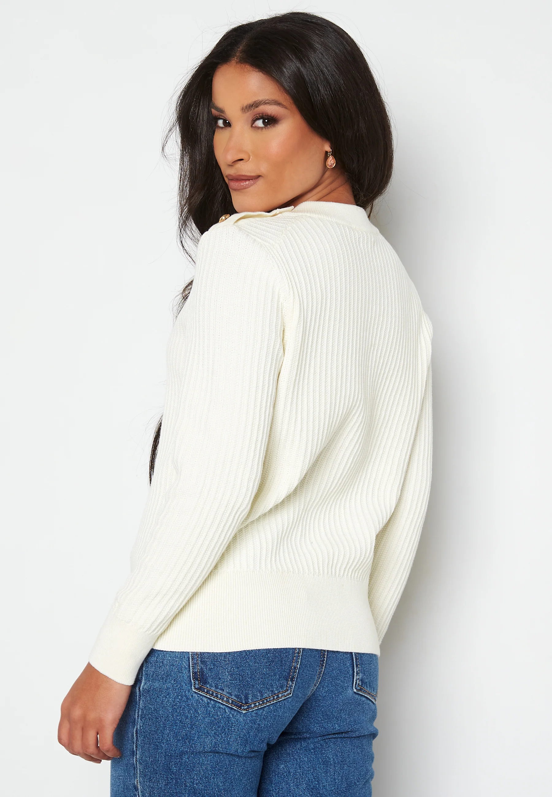 Rib Pique C-Neck - Image 3