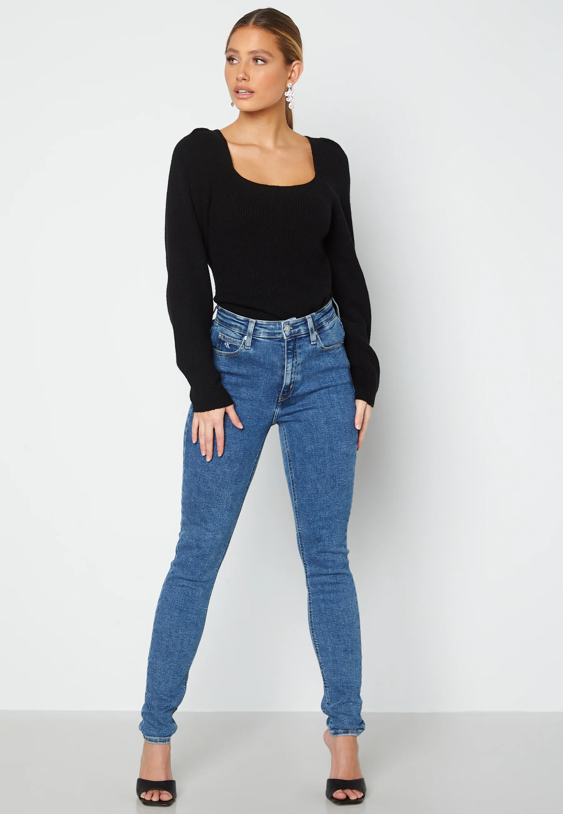 Ril L/S Detail Knit Top - Image 2