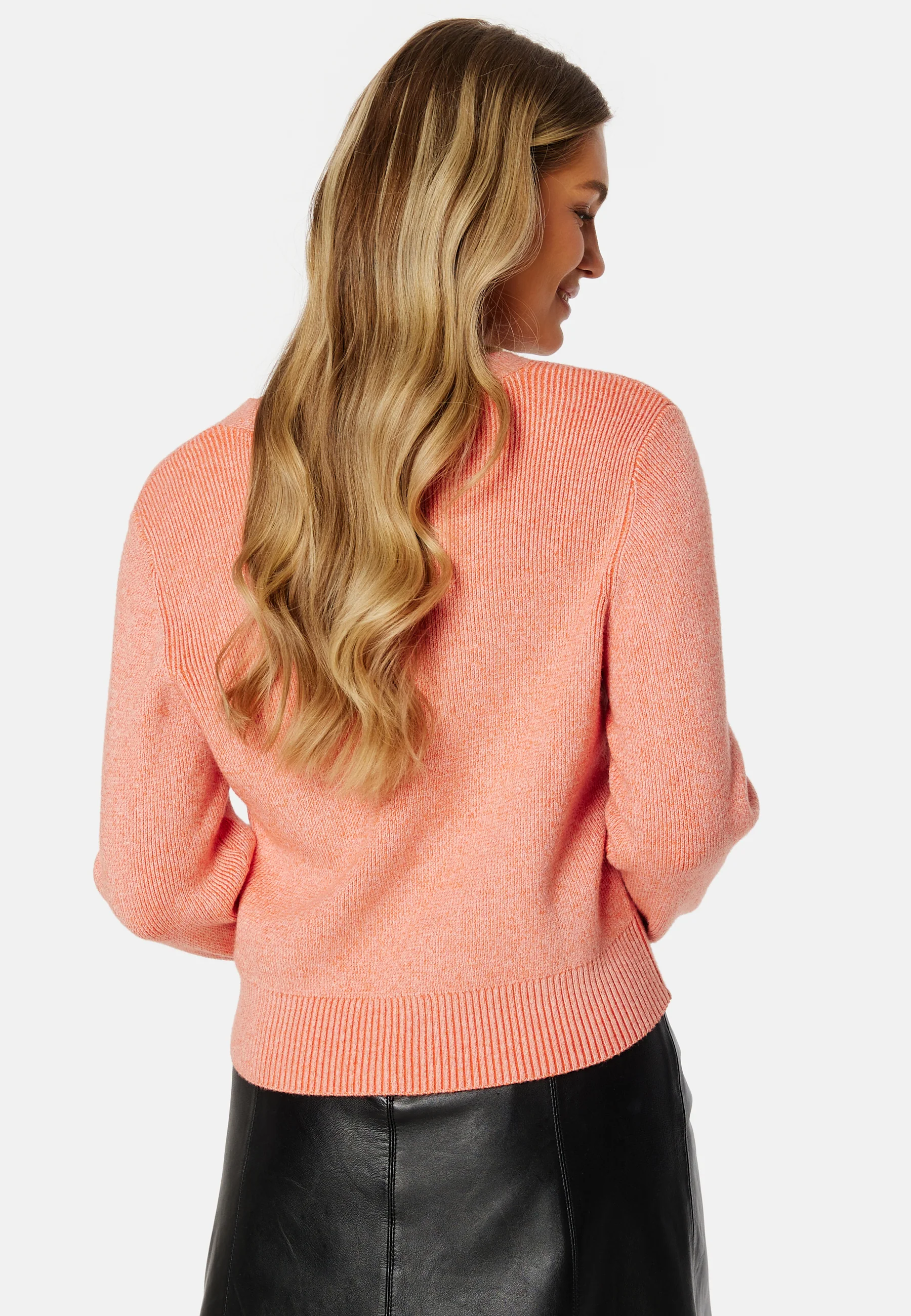 Ril Multi Short L/S Knit Cardigan - Image 3