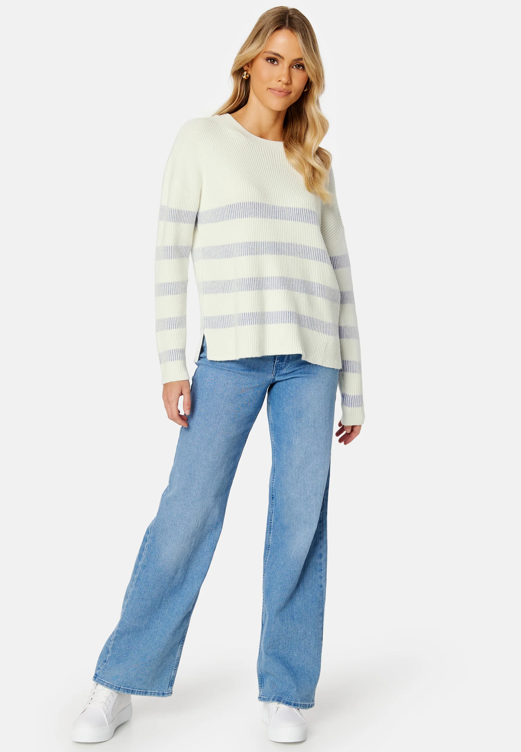 Ril Stripe L/S Knit Top - Image 4