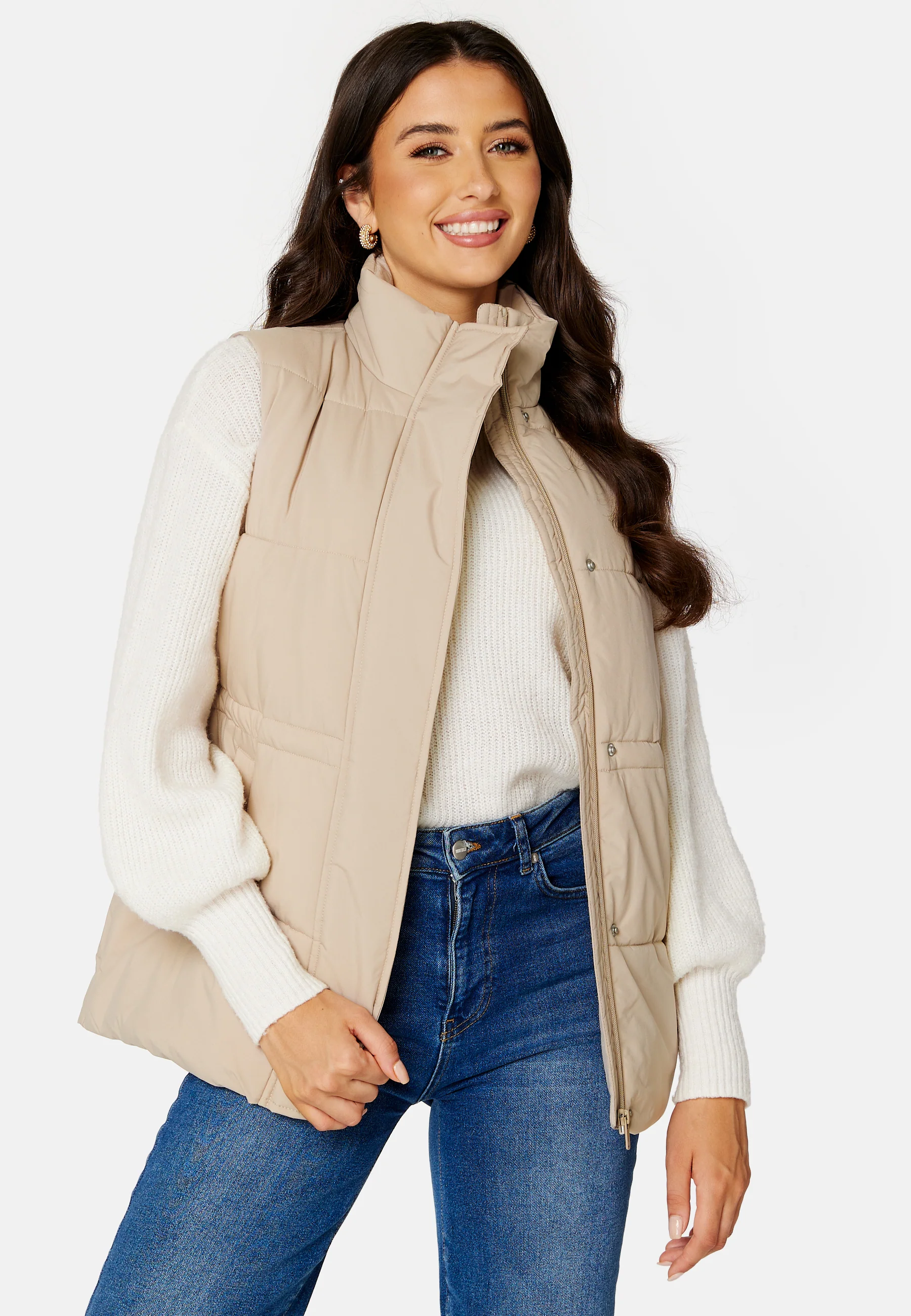 Rishi Drawstring Puffer Vest - Image 5