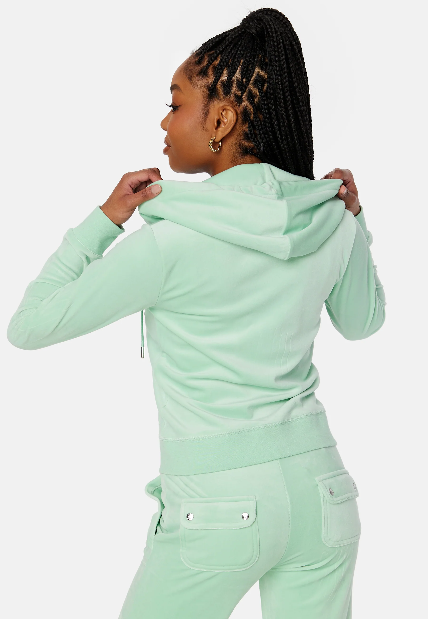 Robertson Classic Velour Hoodie - Image 3