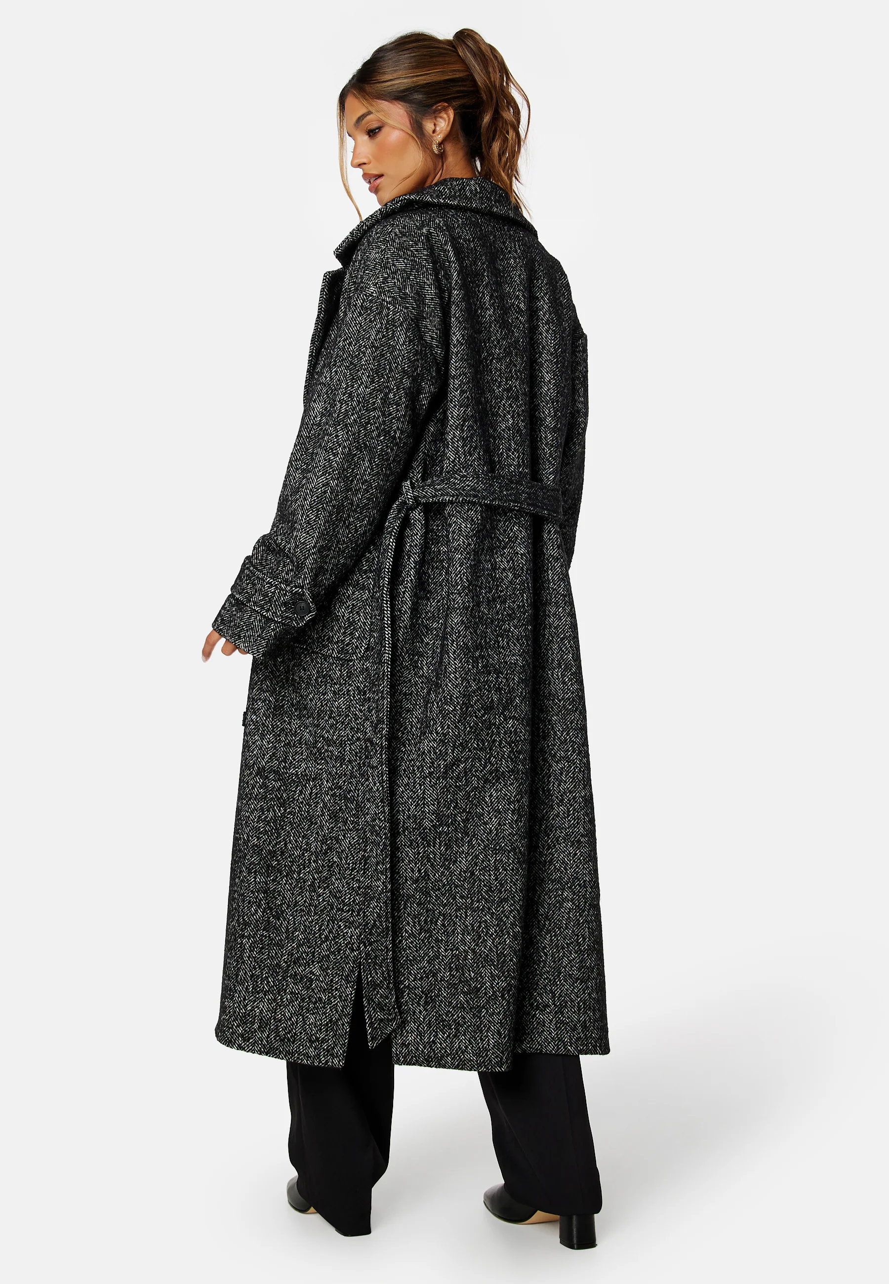 Rue Oversized Wool Blend Coat - Image 2