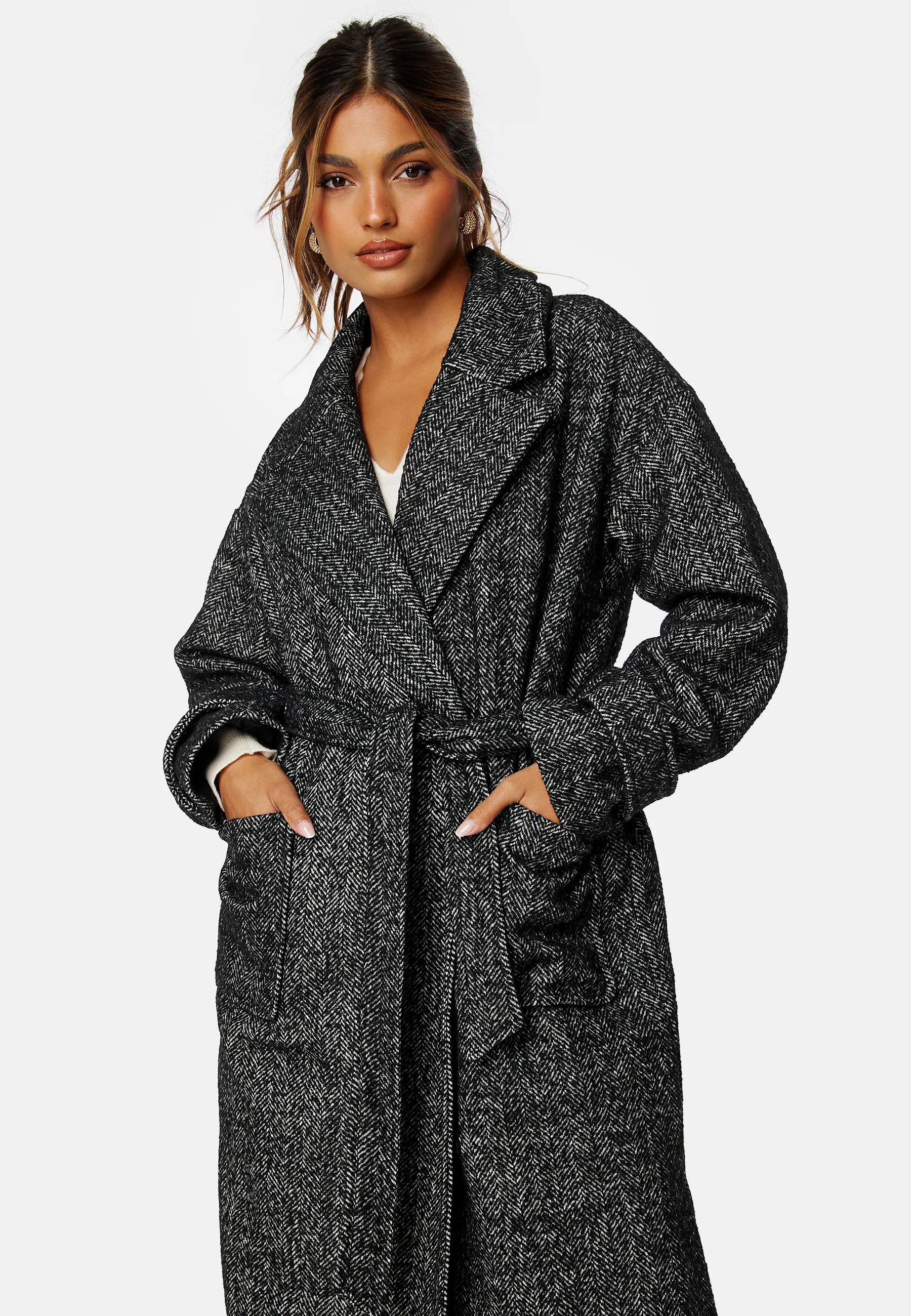Rue Oversized Wool Blend Coat - Image 3