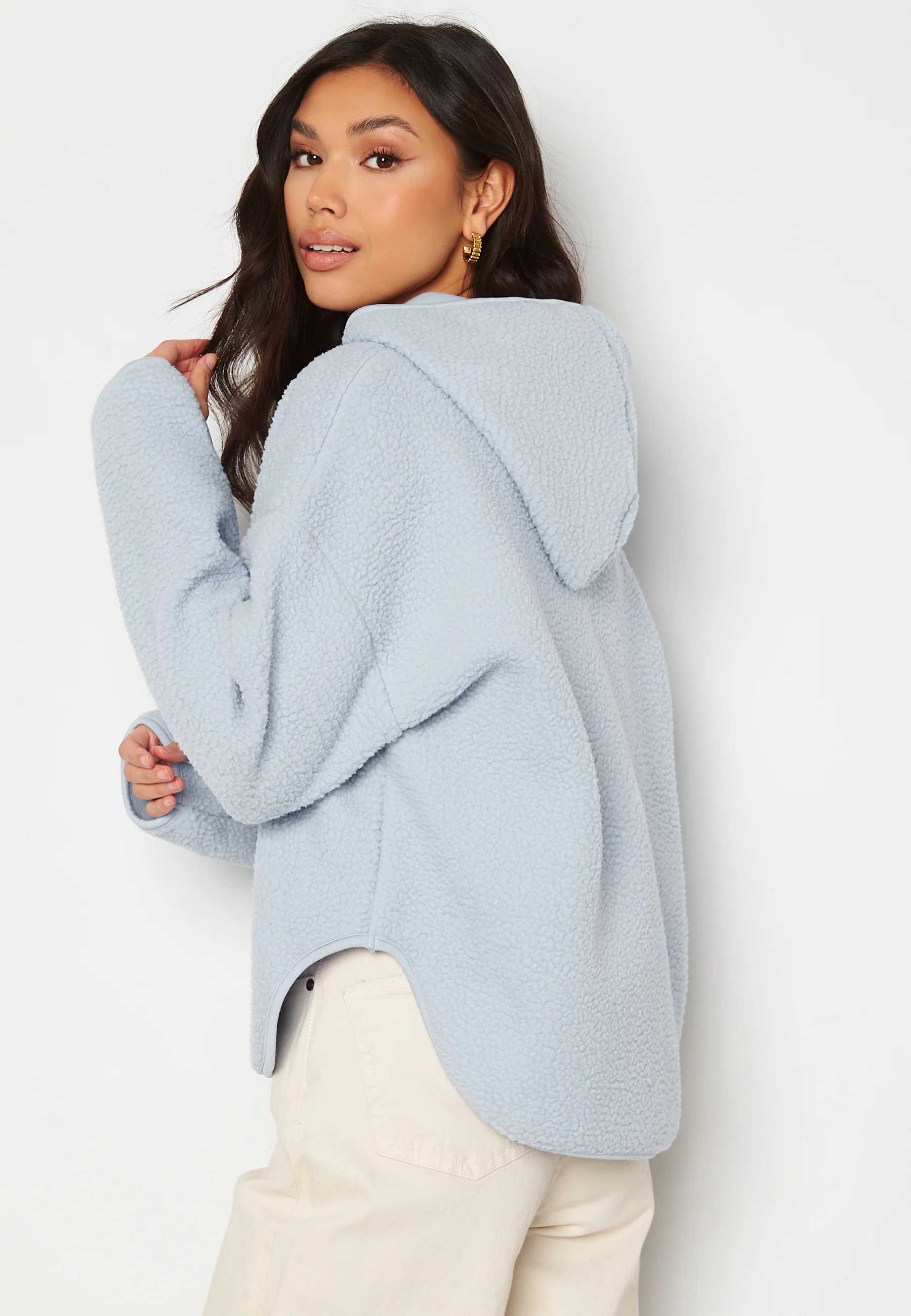 Sadie Fleece LS Hoddie - Image 3