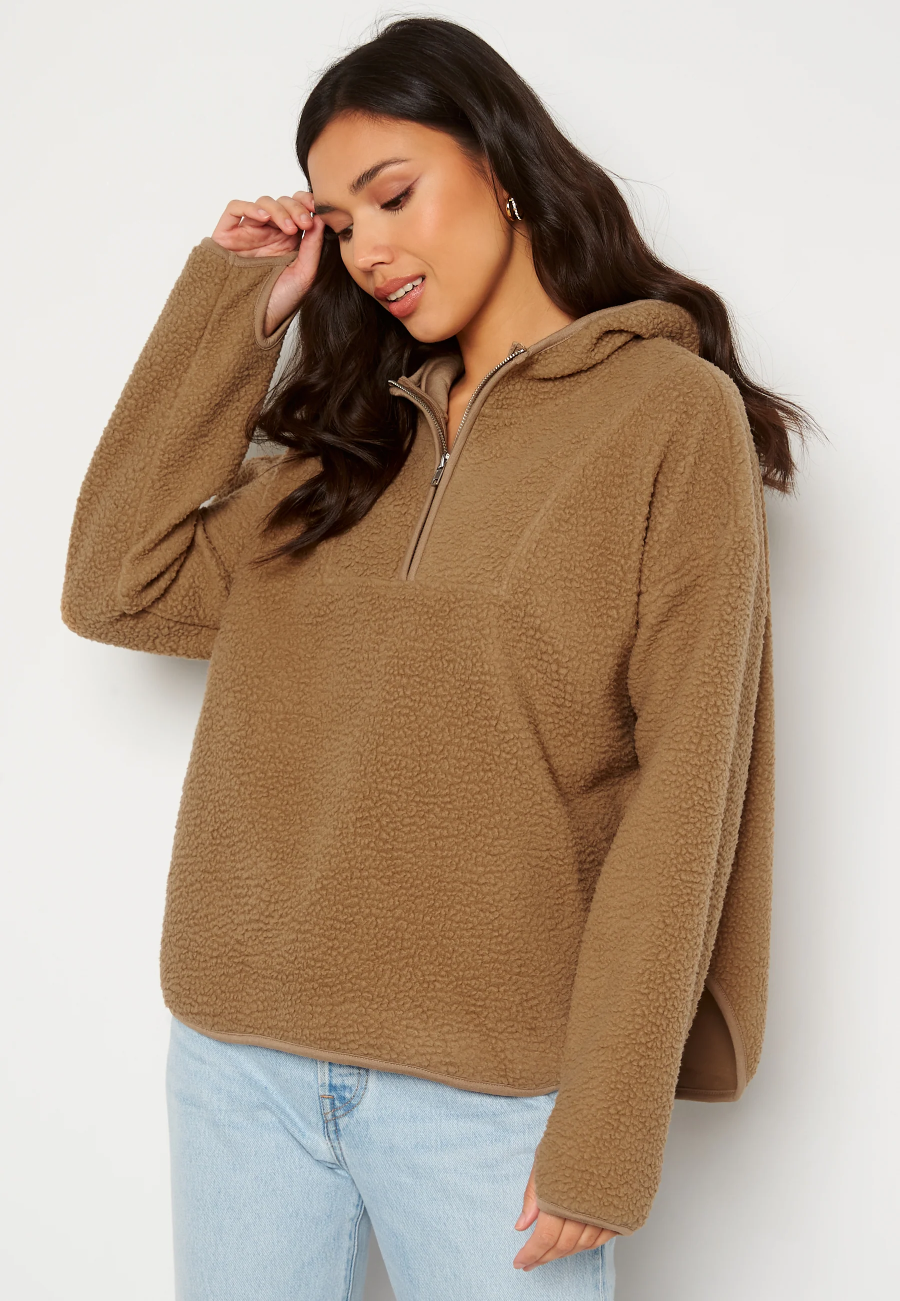 Sadie Fleece LS Hoddie