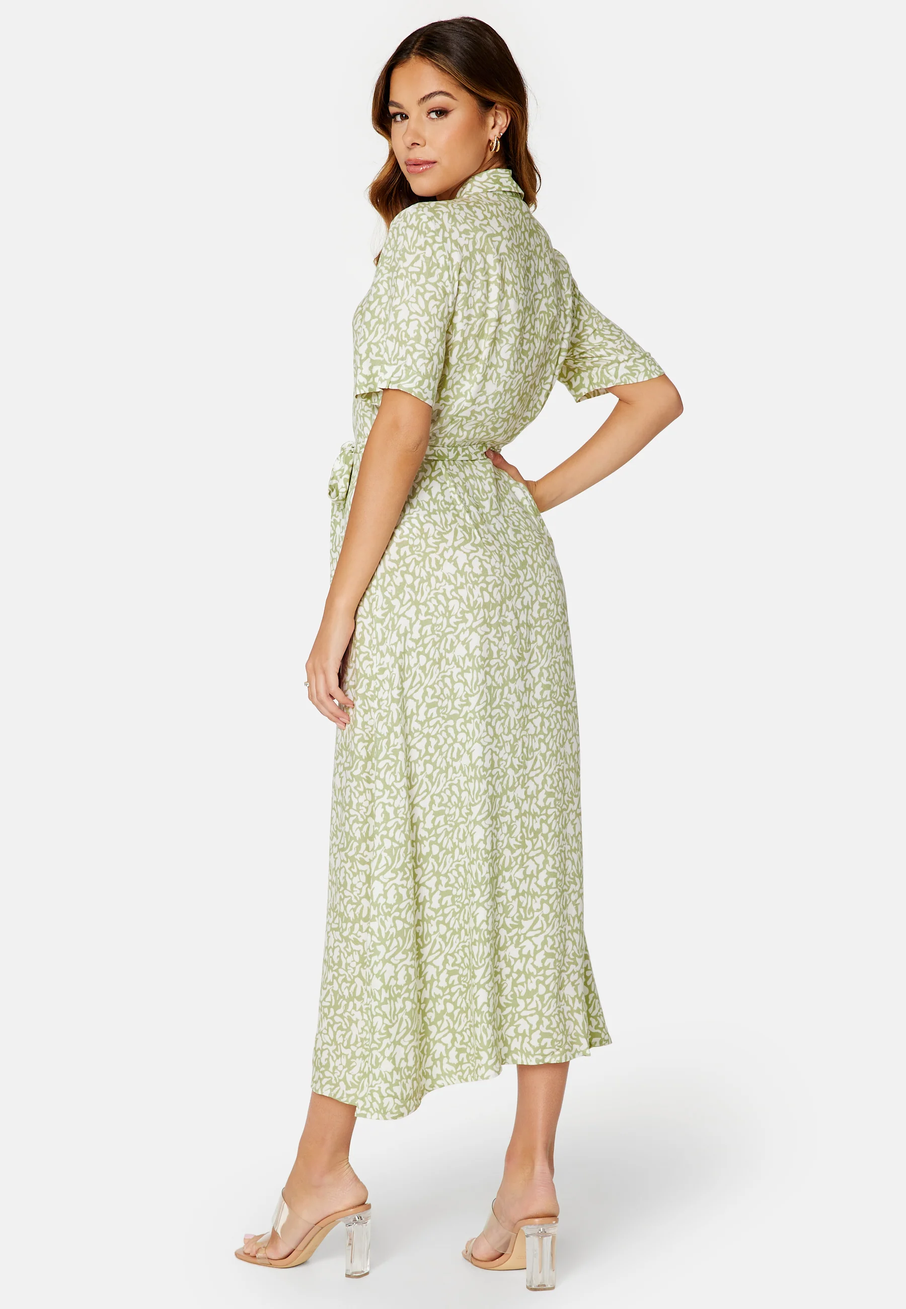 Sanna SS Midi Shirt Dress - Image 2