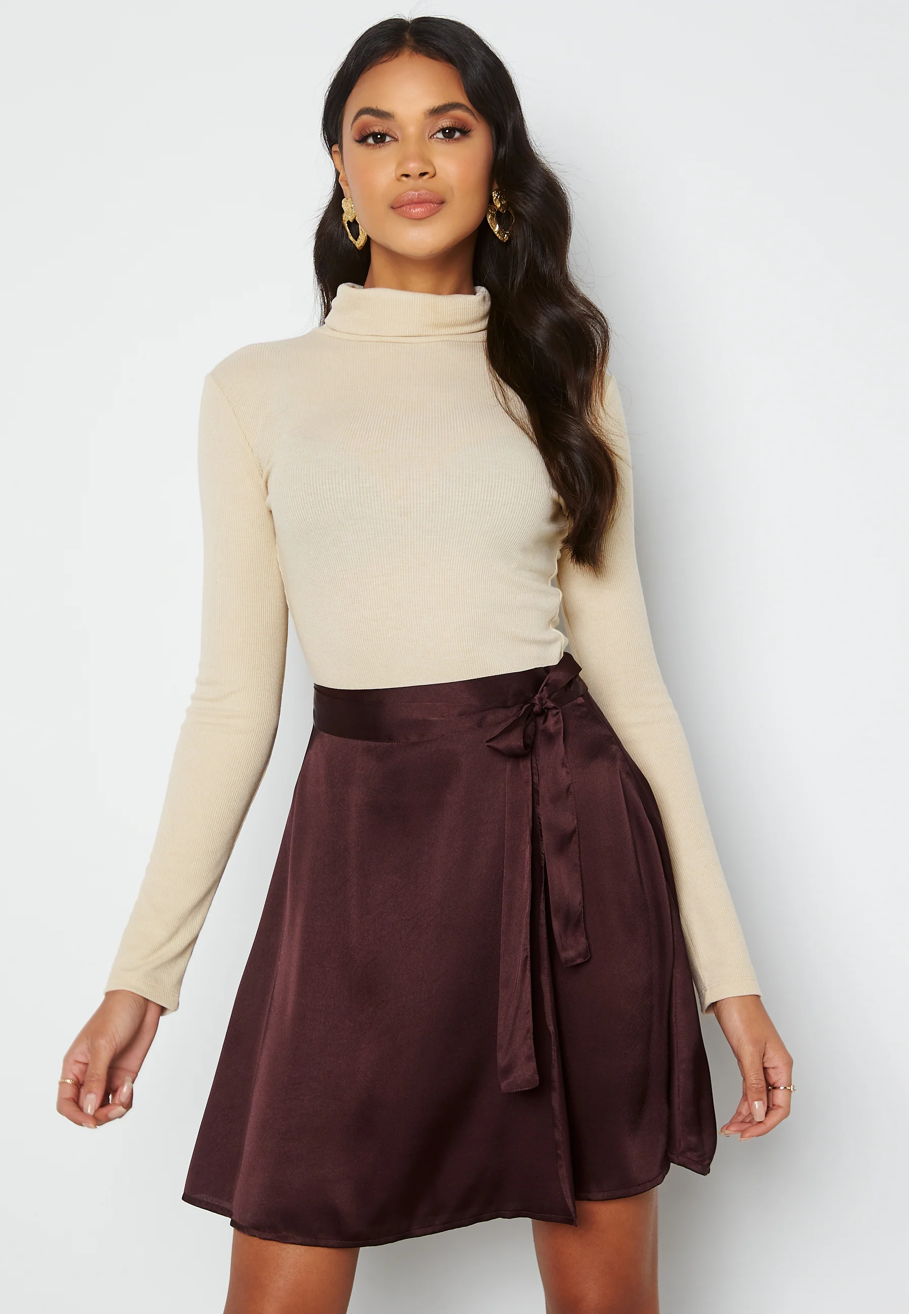 Sarika Turtleneck Top