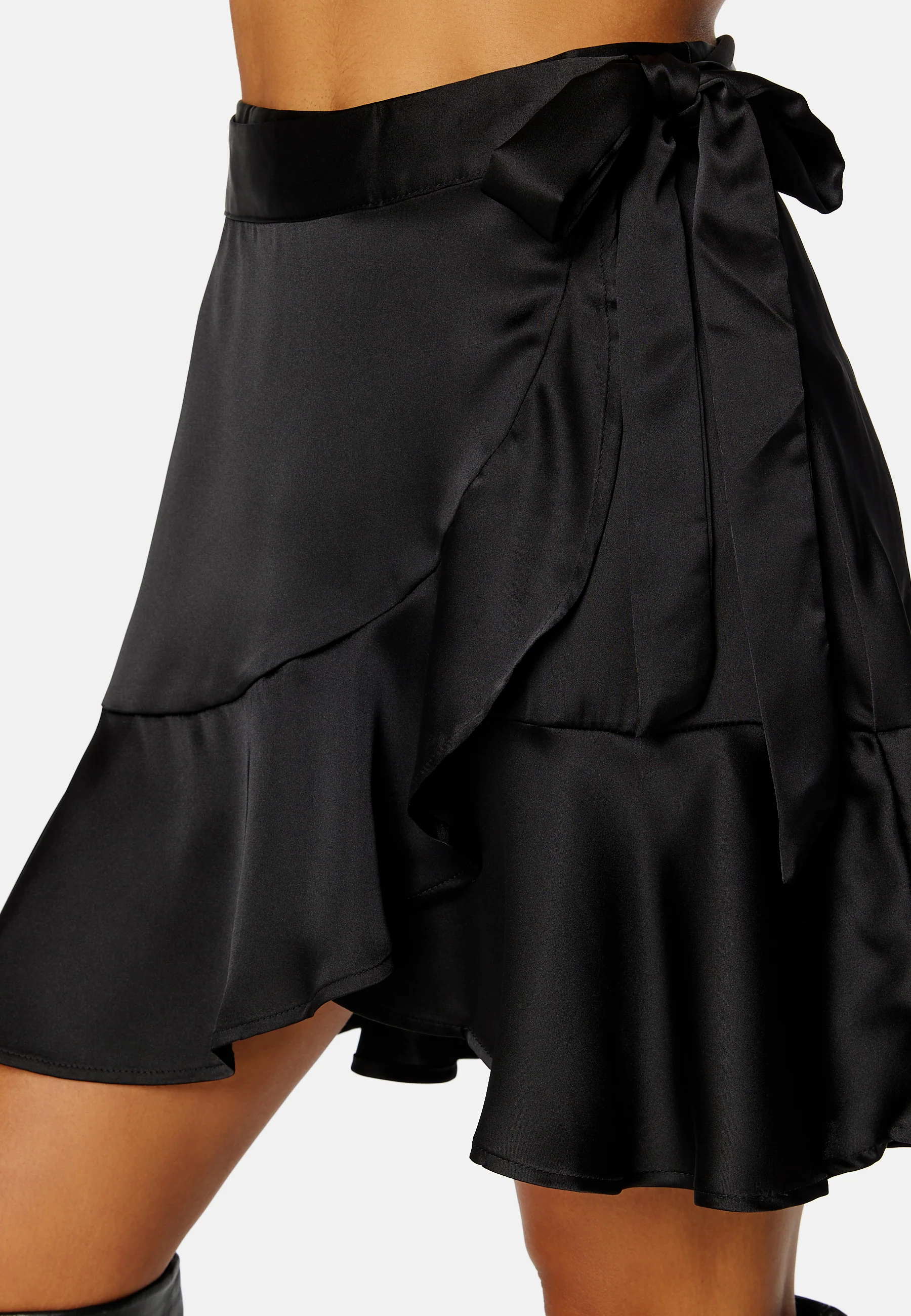 Sateen MW Mini Skirt - Image 4