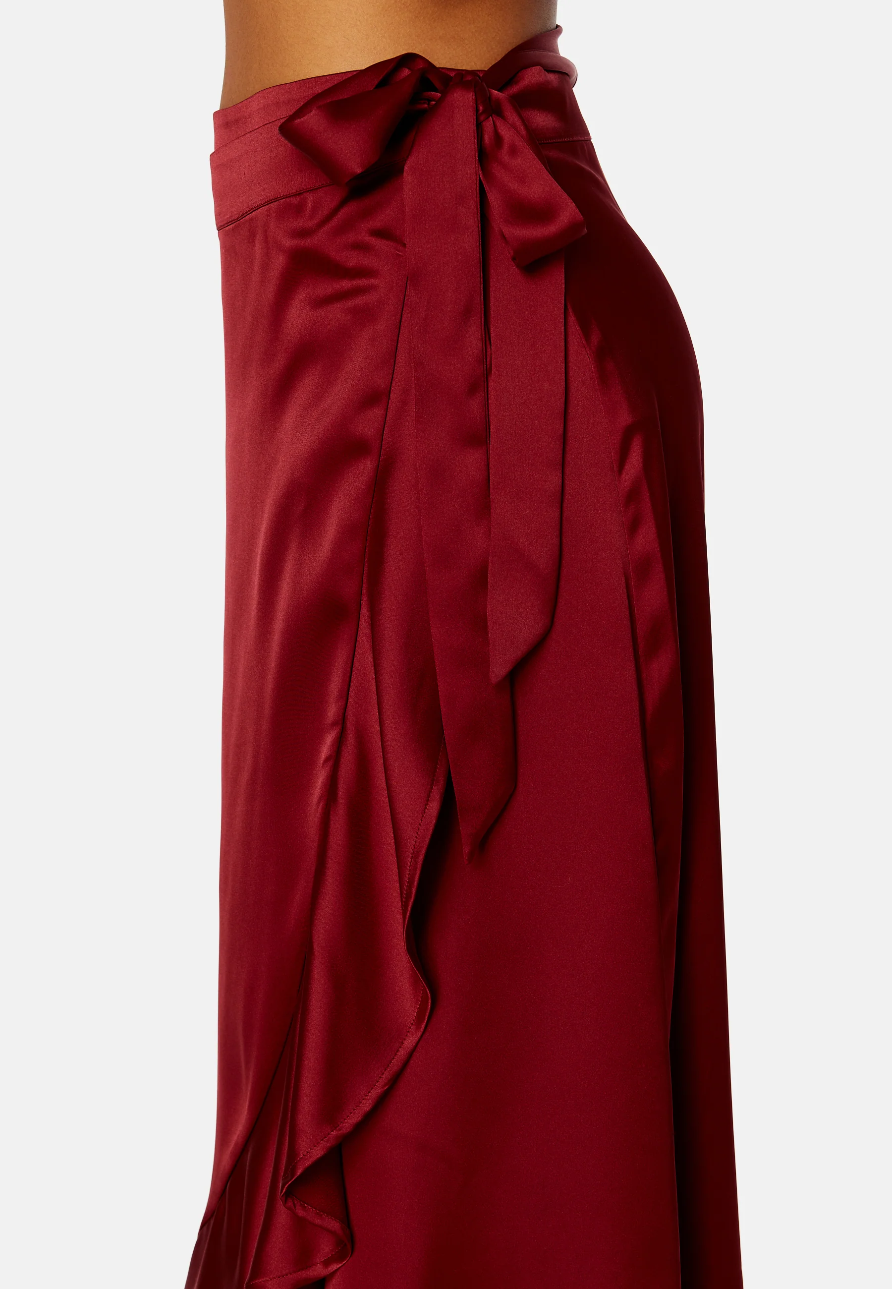 Sateen Wrap Skirt A Fair - Image 4