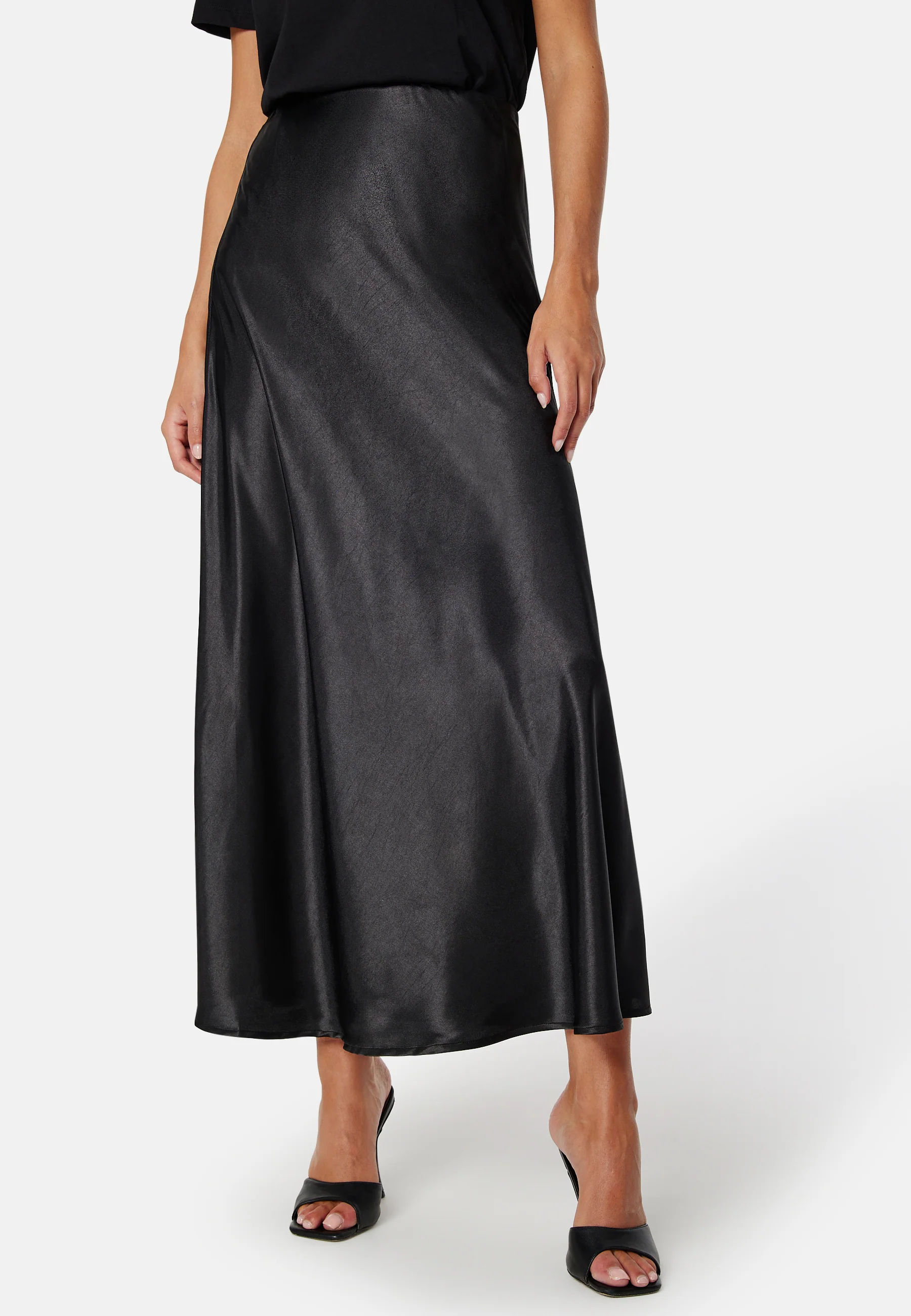 Satin Maxi Skirt - Image 2