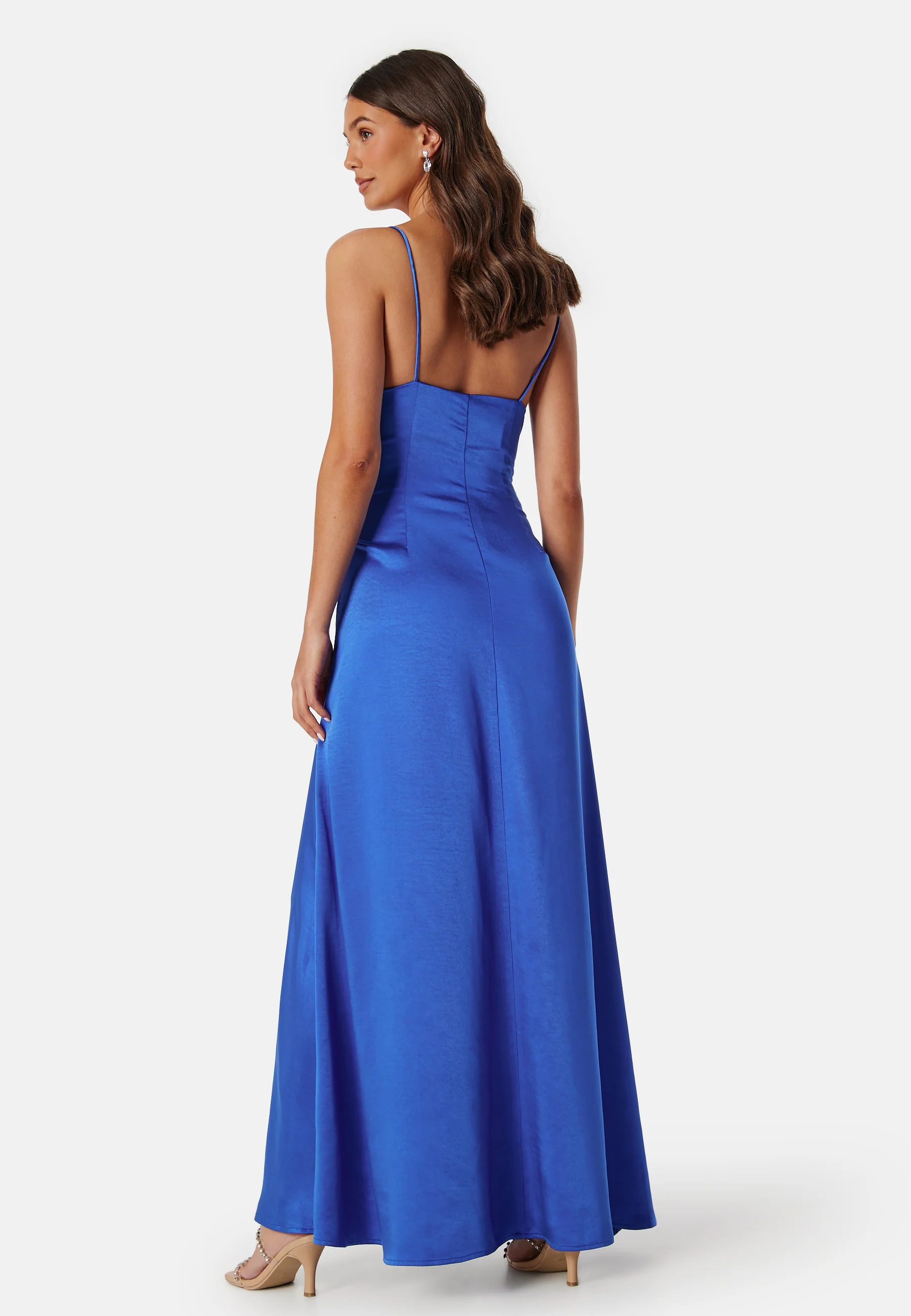 Satin Strap Gown - Image 3