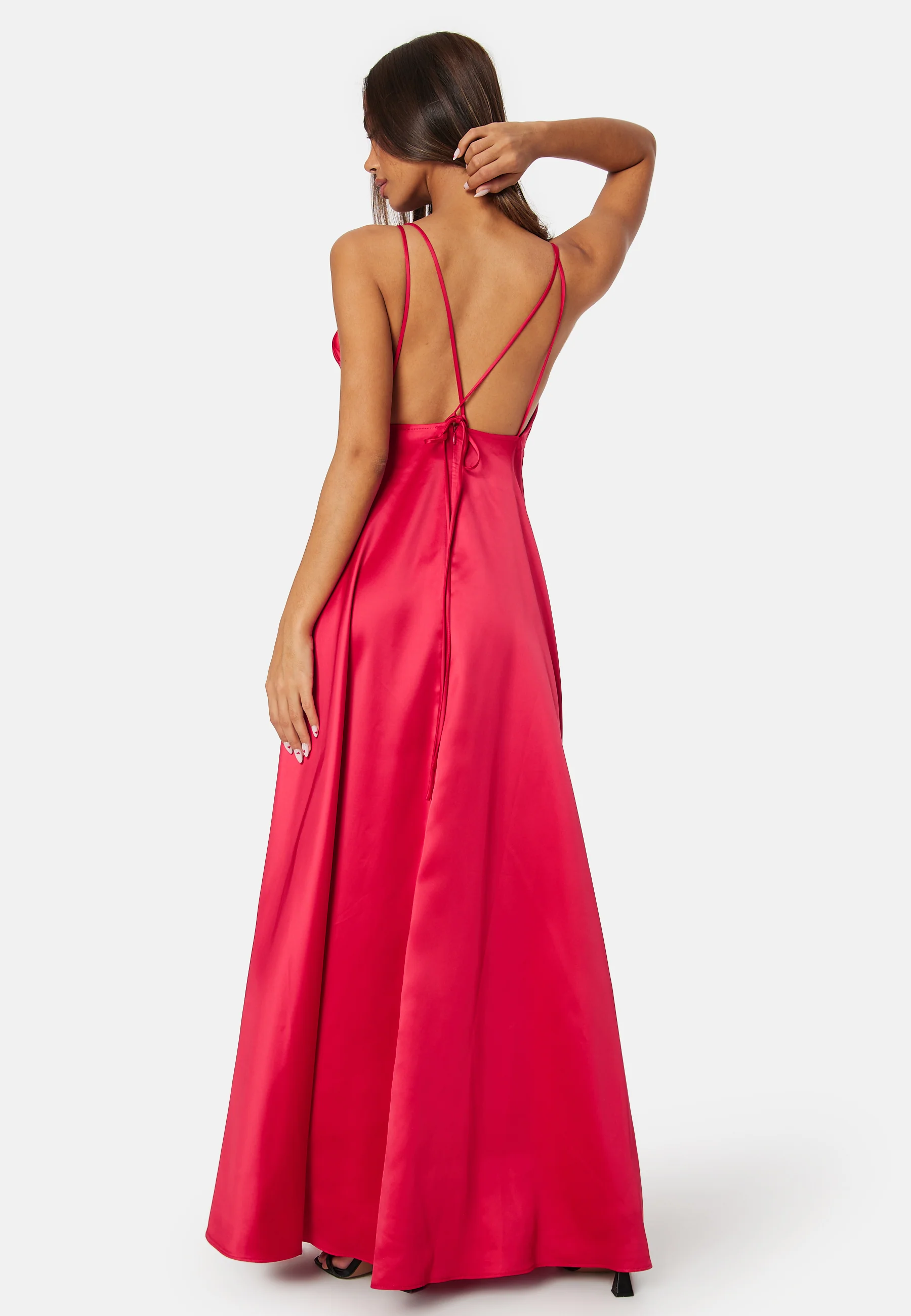 Satin strap Gown - Image 2