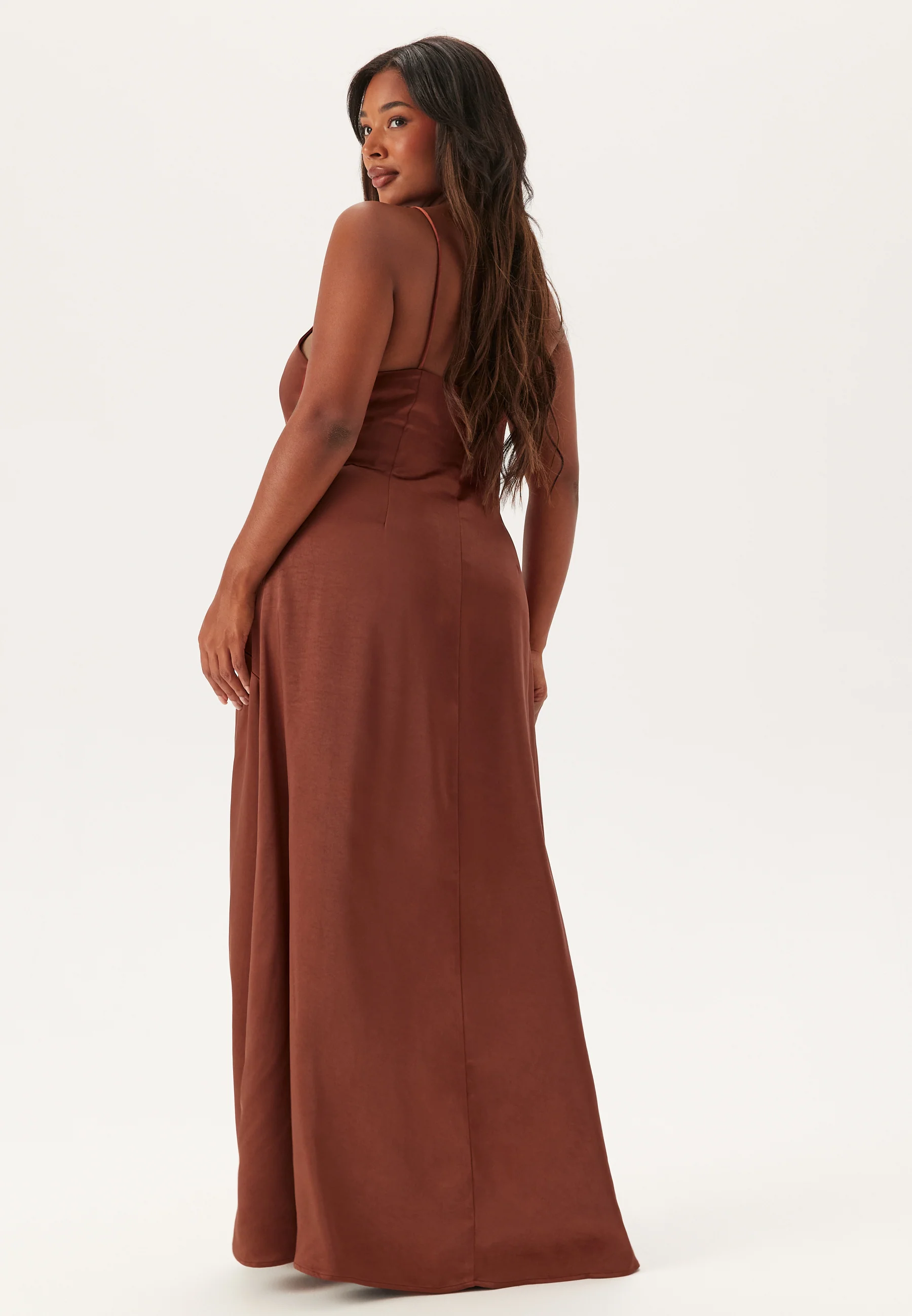 Satin Strap Gown - Image 6