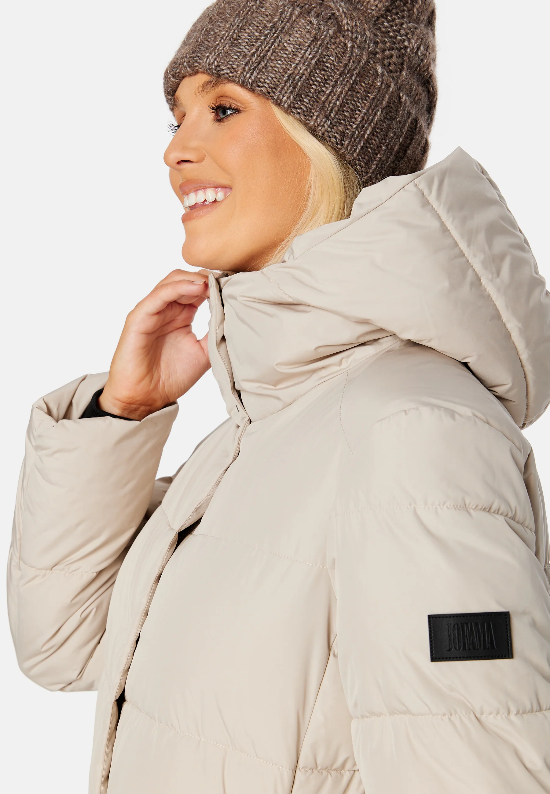 Savannah Long Puffer Coat - Image 5