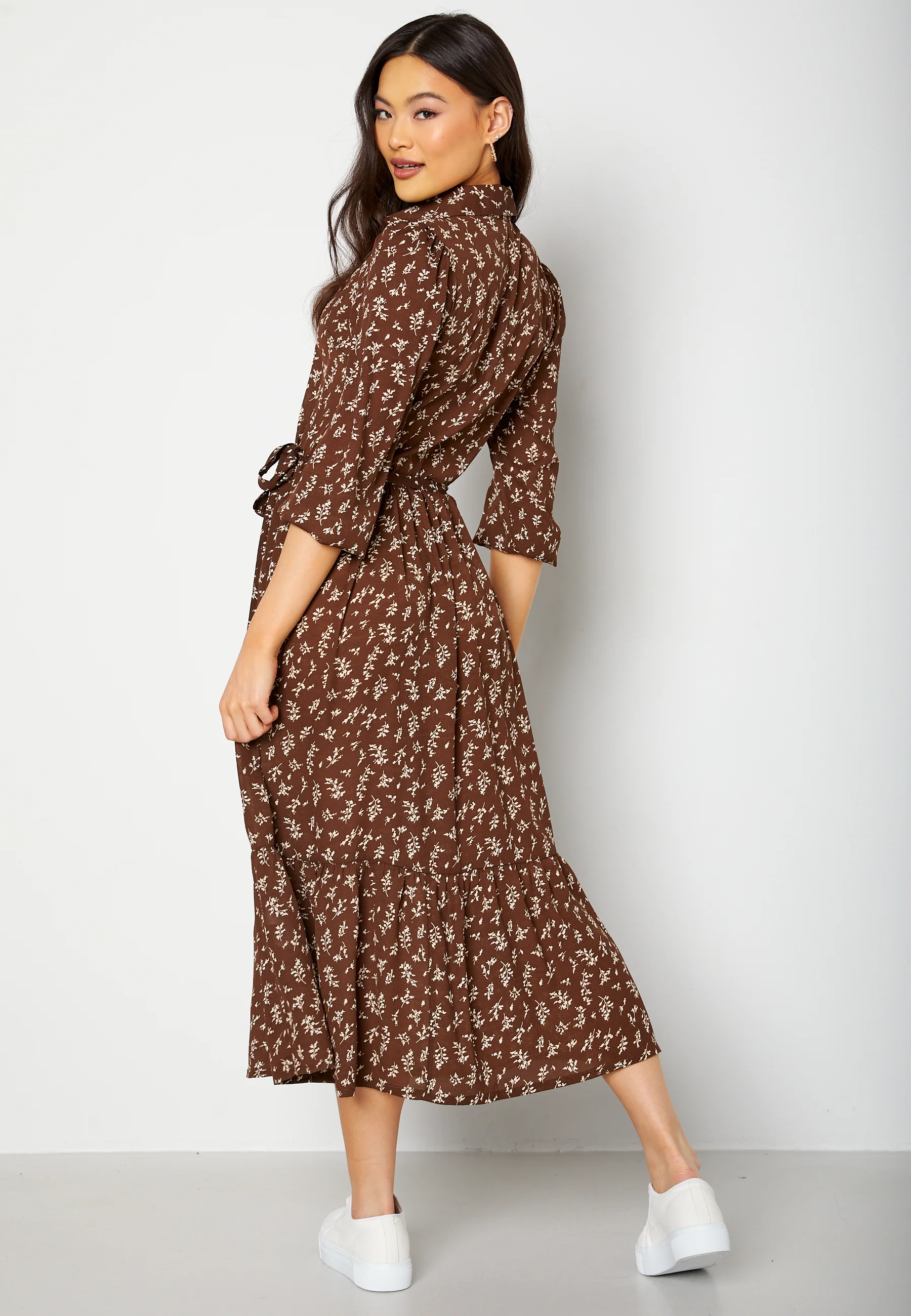 Serene puff sleeve dress - Image 2
