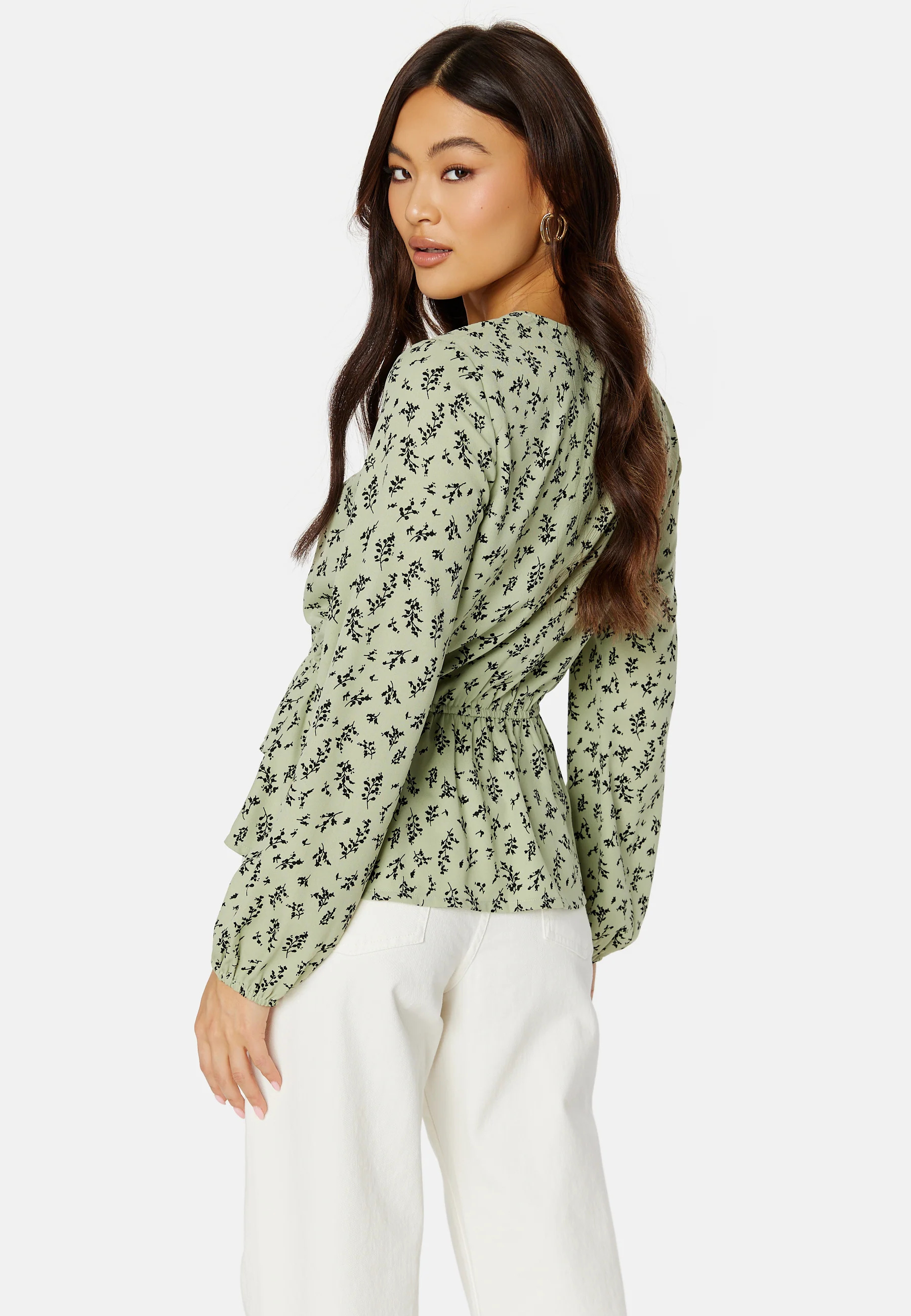 Serene wrap blouse - Image 3