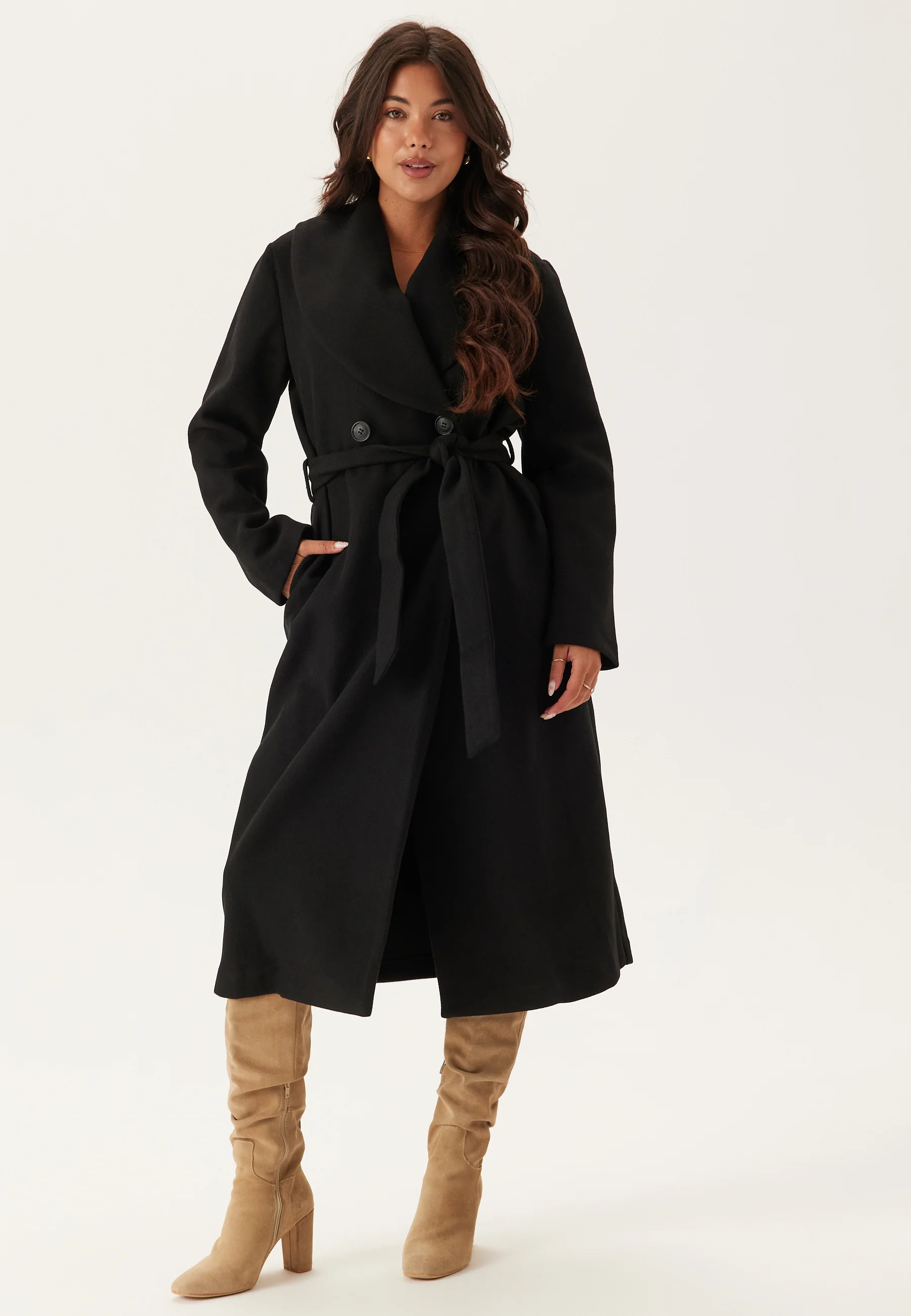 Shawl Collar Coat - Image 4