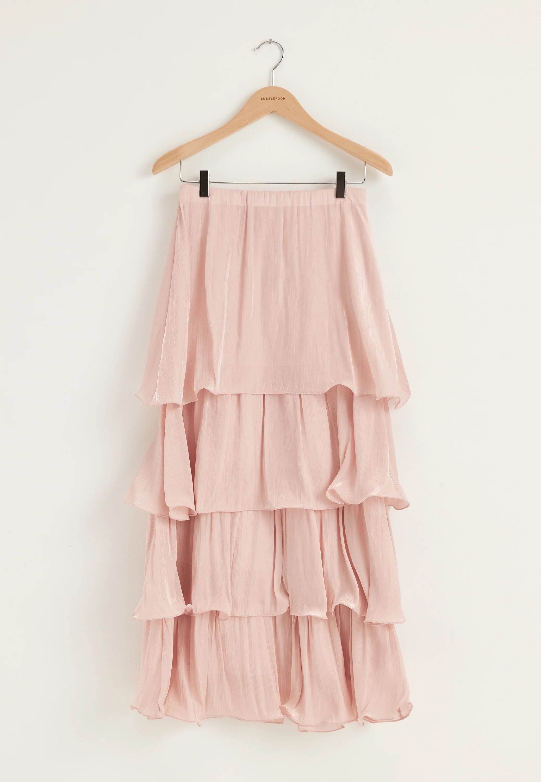 Shimmer Flounce Maxi Skirt - Image 10