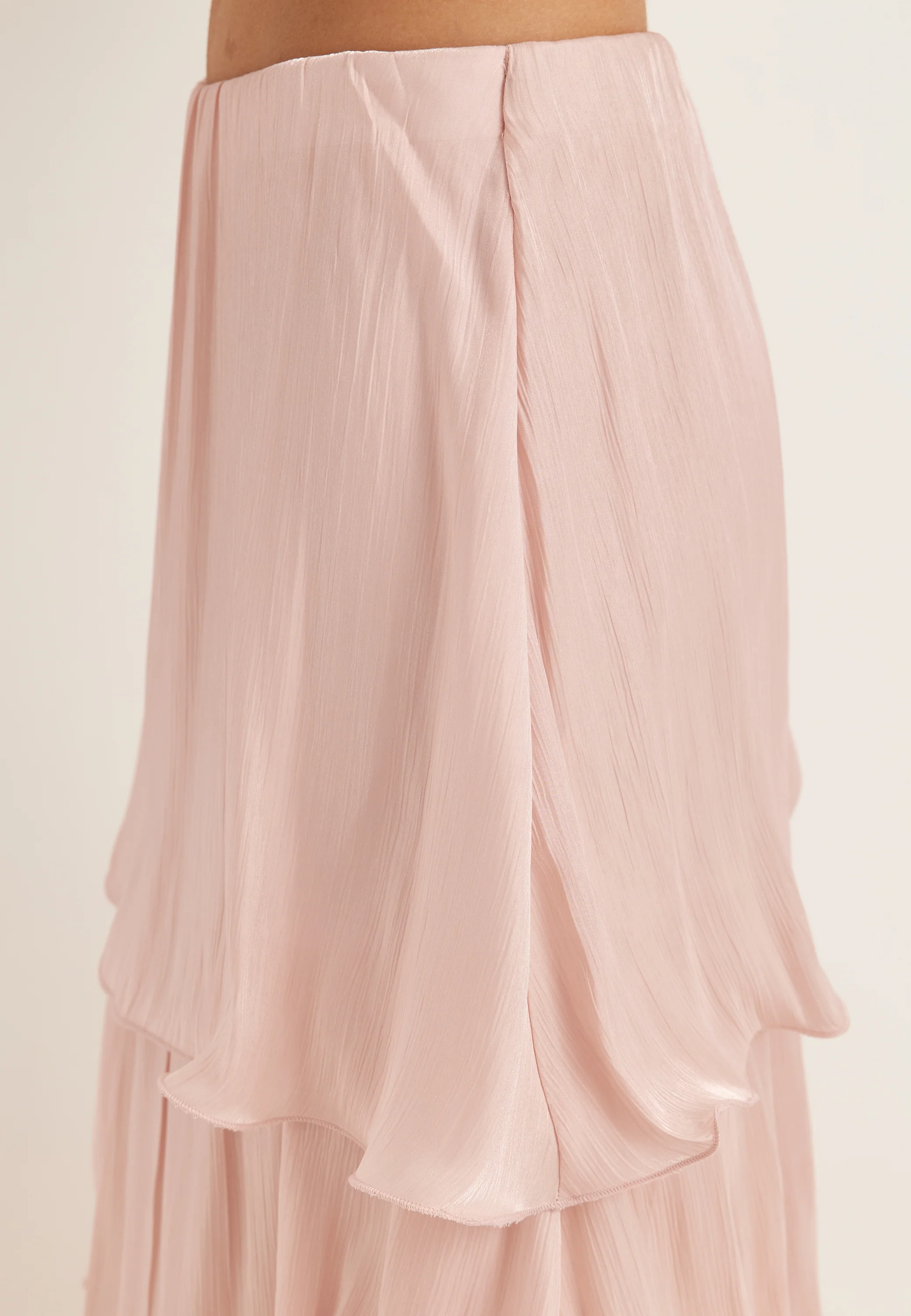 Shimmer Flounce Maxi Skirt - Image 7