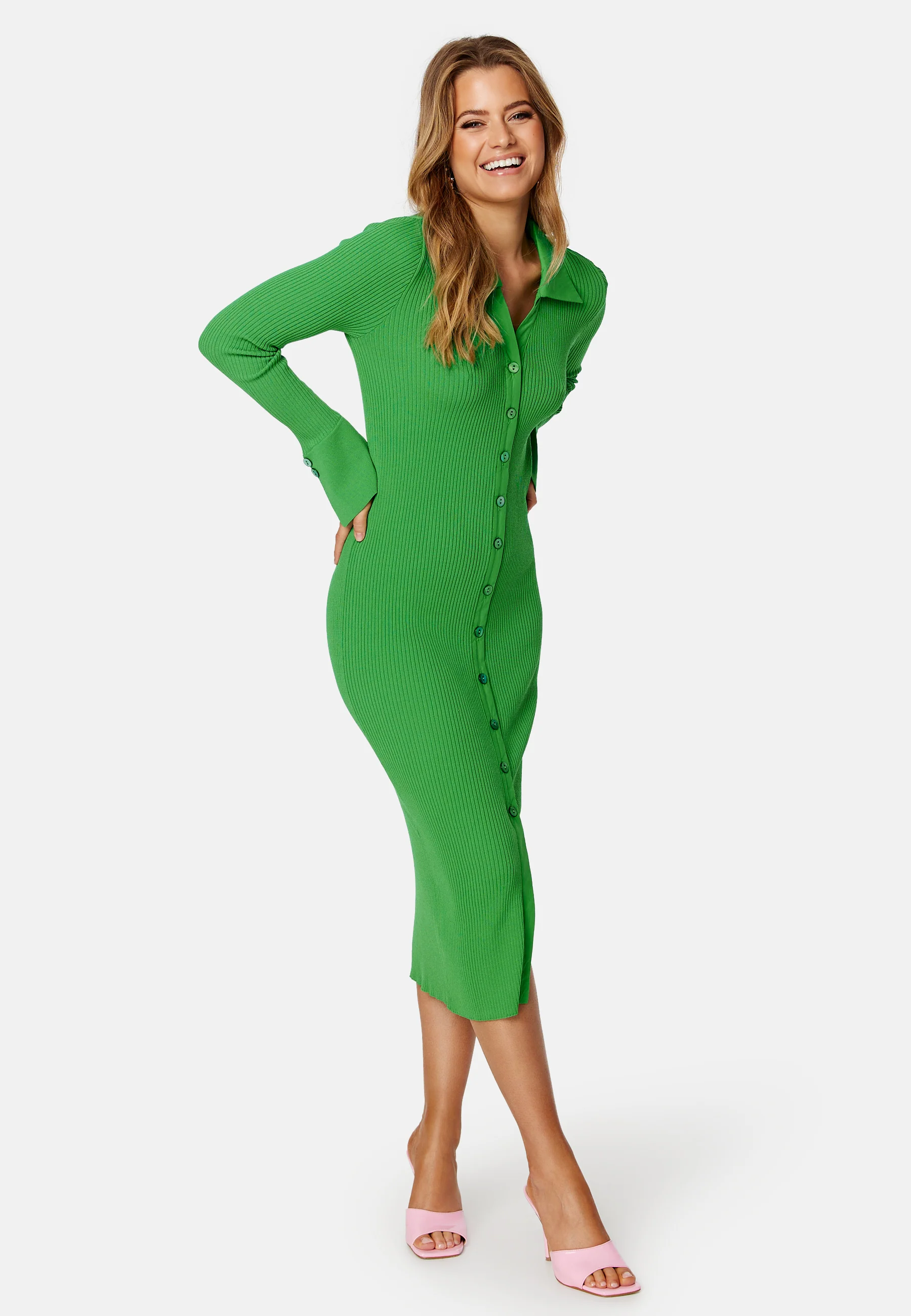 Shirta LS Knit Dress - Image 2