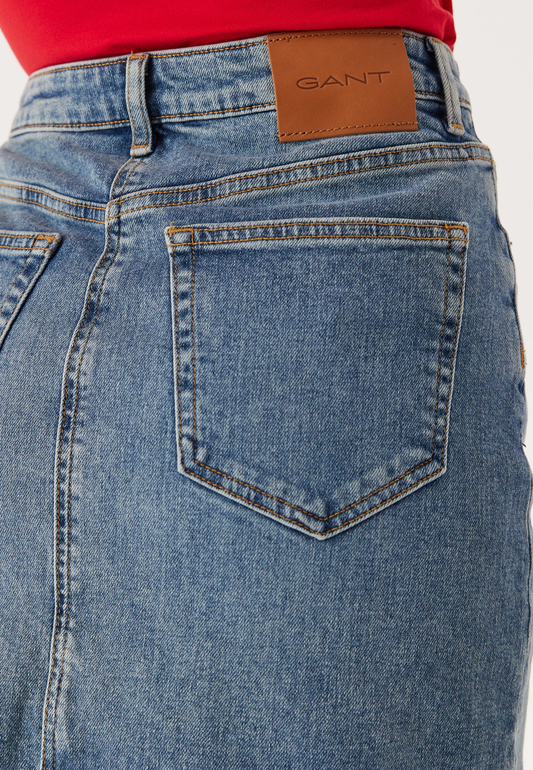 Short Denim Skirt - Image 4
