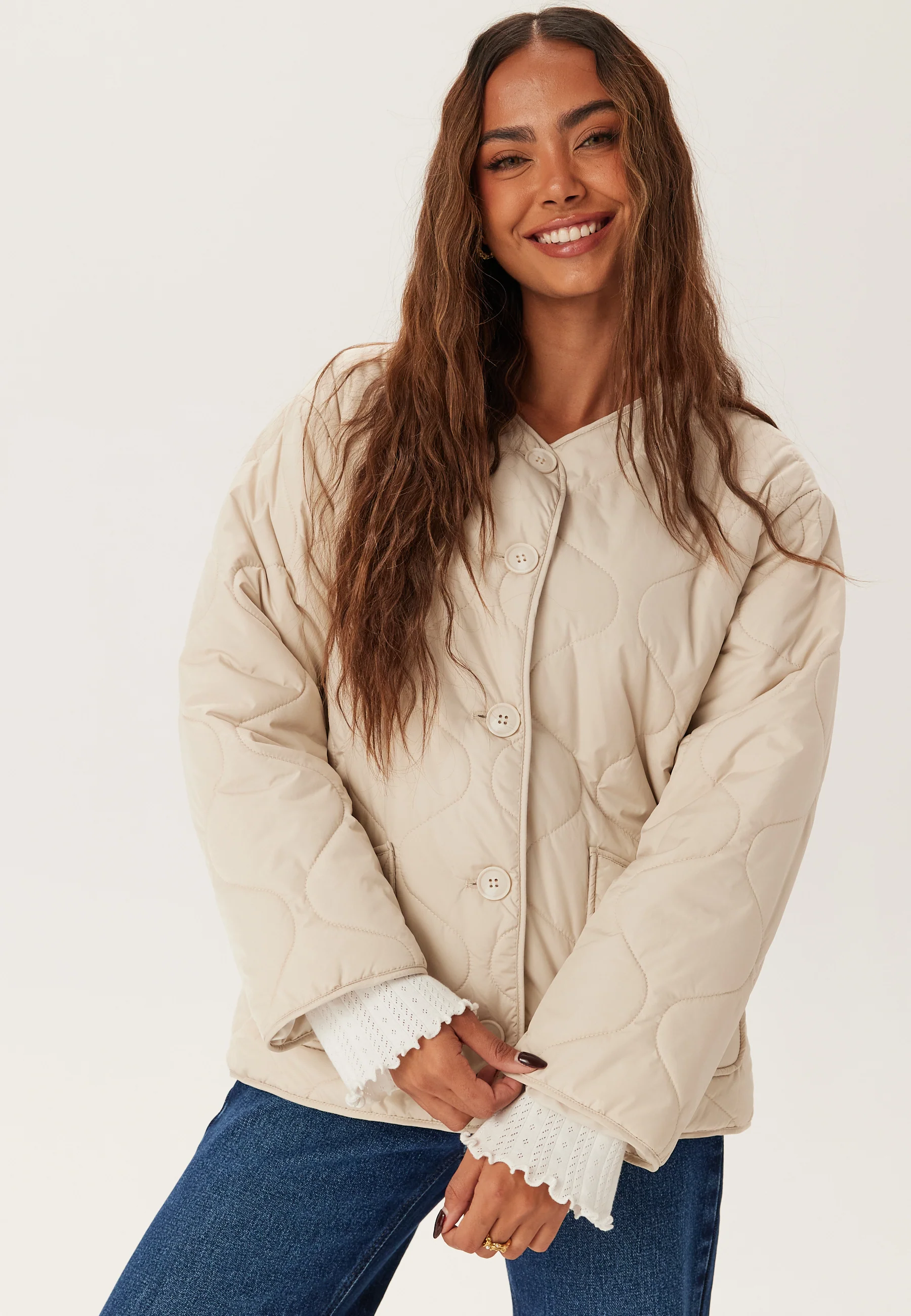 Short Quilted Jacket - Image 4