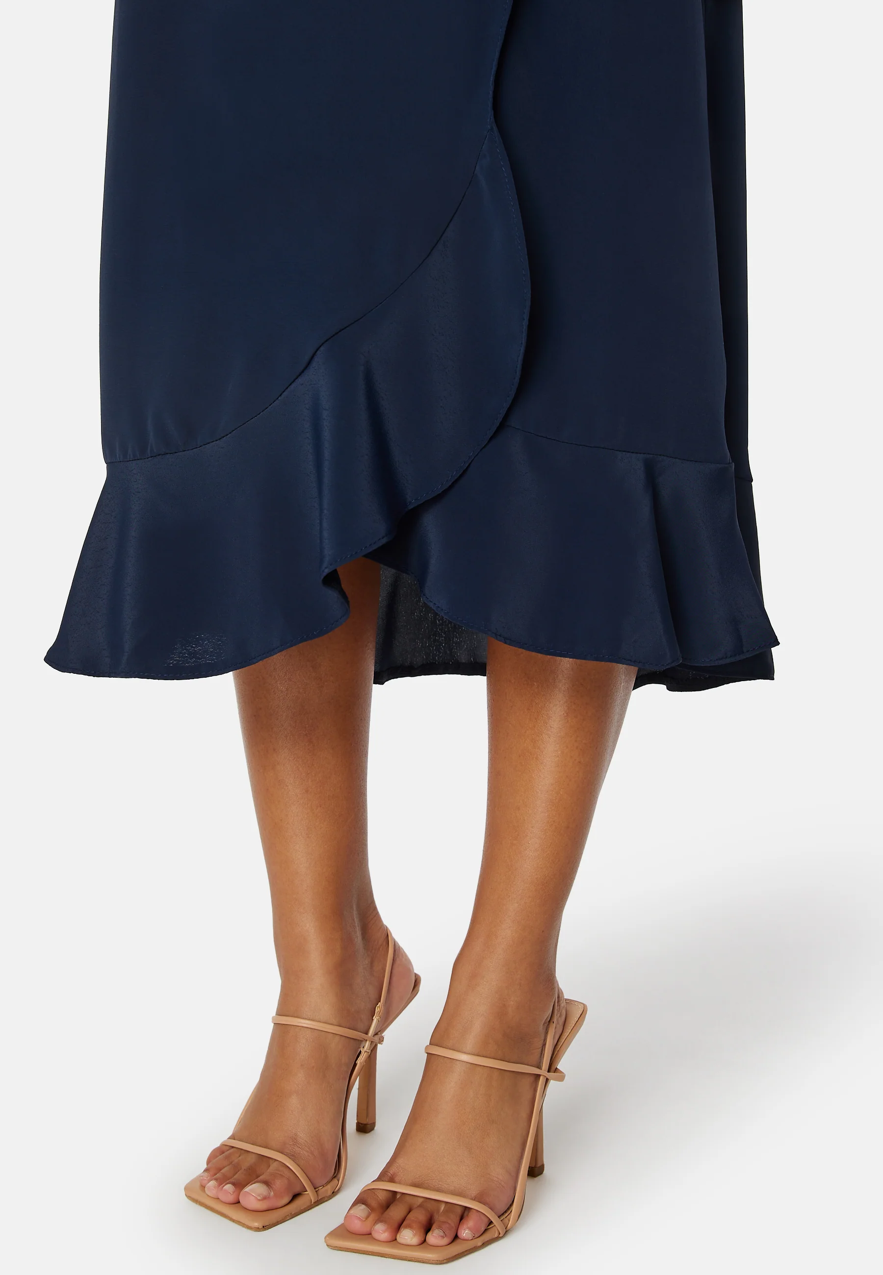 Short Sleeve Wrap Dress - Image 3