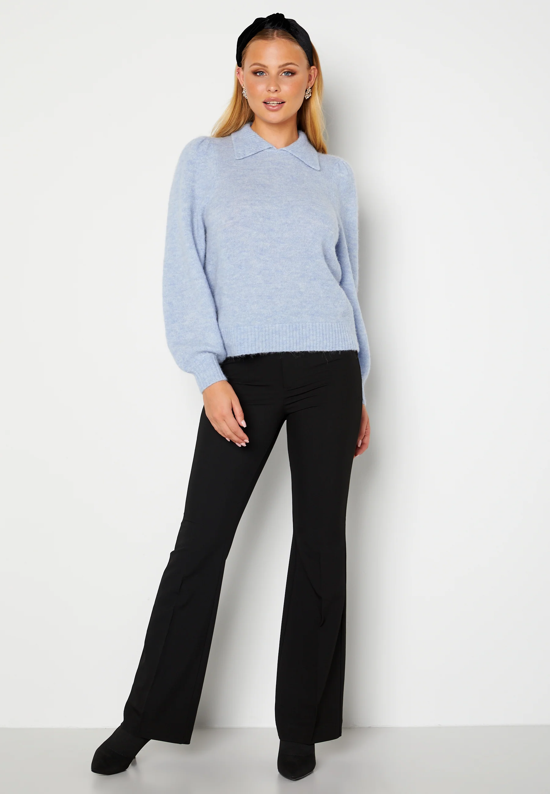 Sia-Louisa LS Knit Polo - Image 3