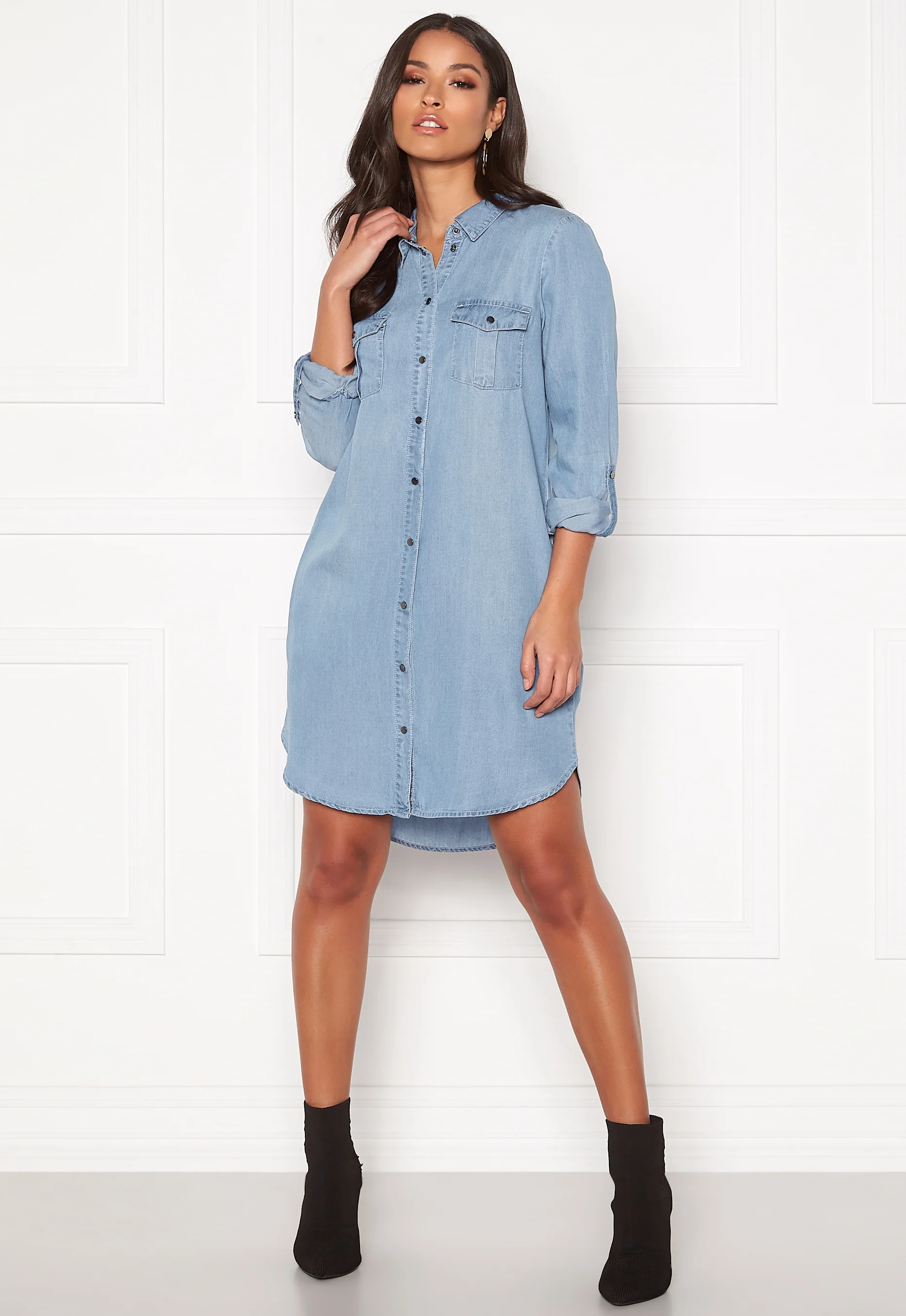 Silla LS Short Dress - Image 2