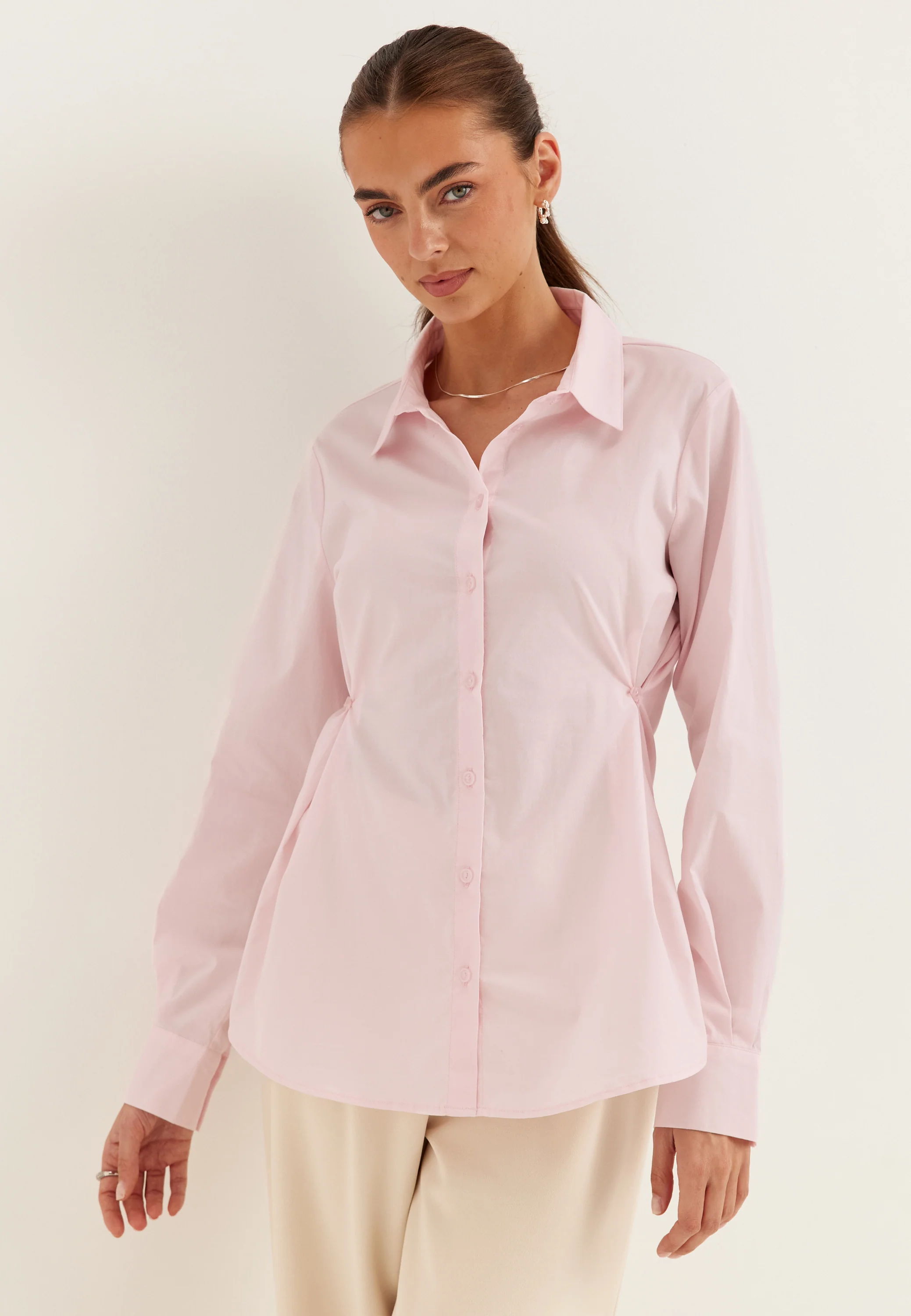 Sinched Waist Shirt - Image 2