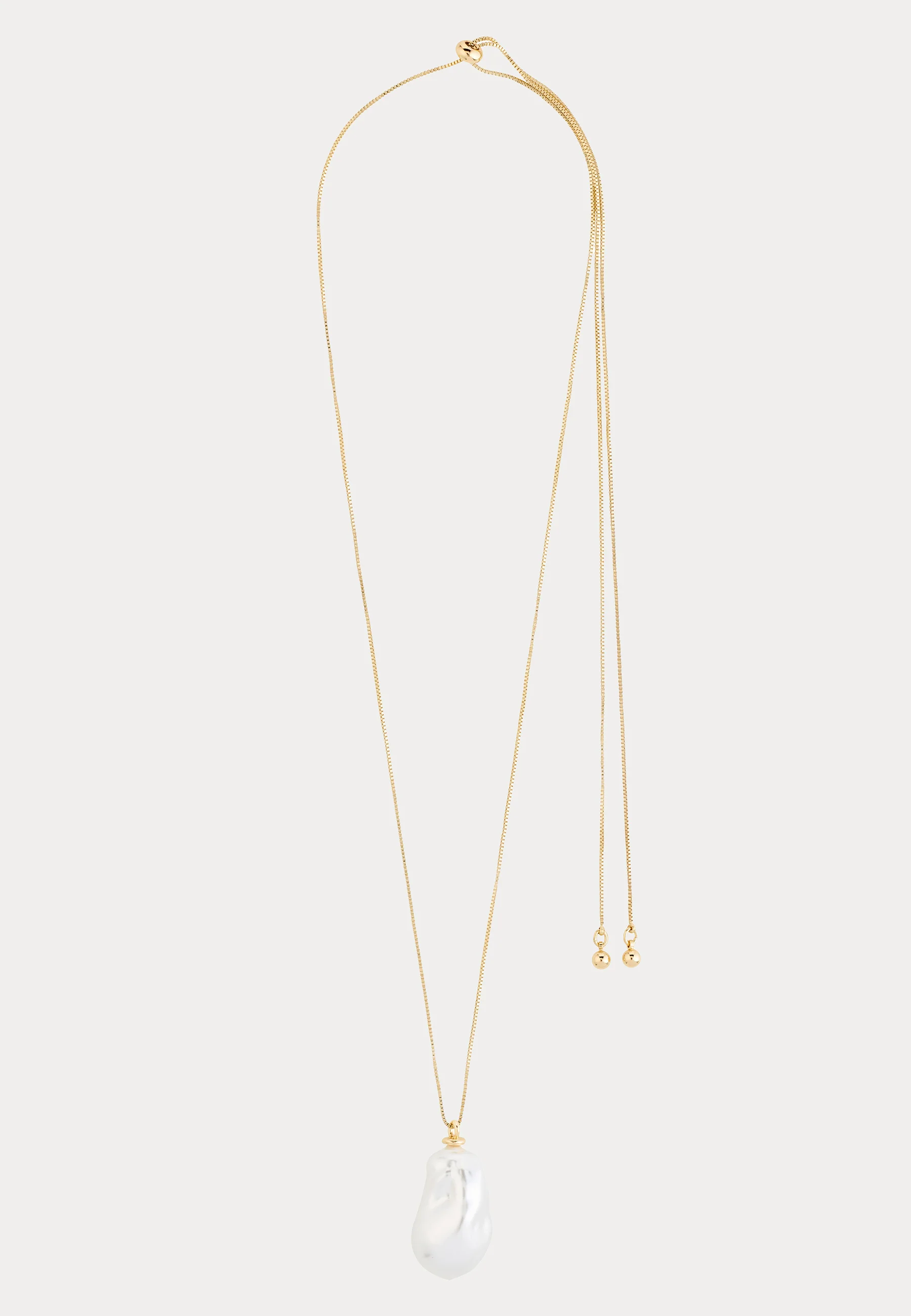 Sky Pearl Necklace Gold-plated - Image 5
