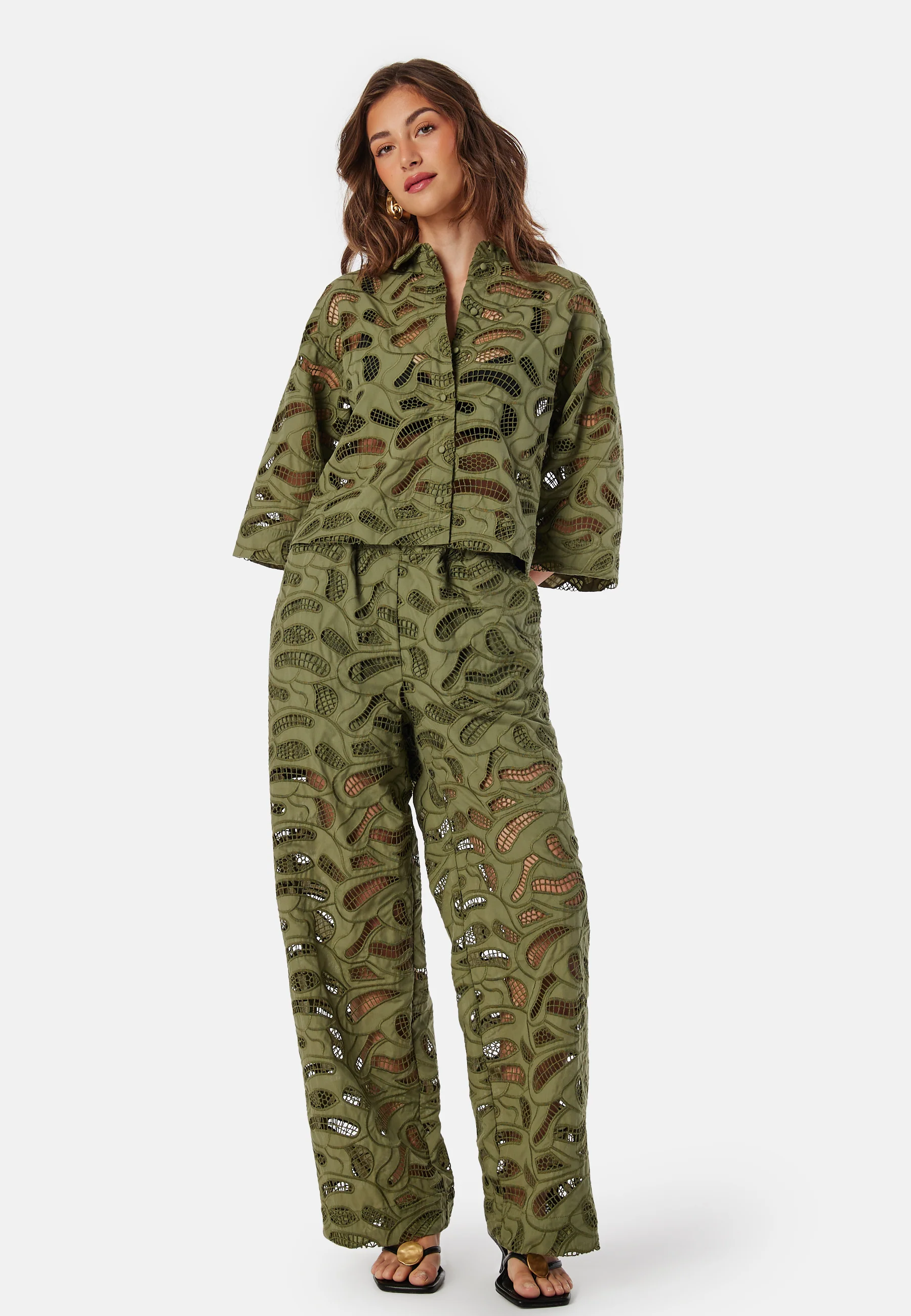 Slfallia Broderi Shirt - Image 3