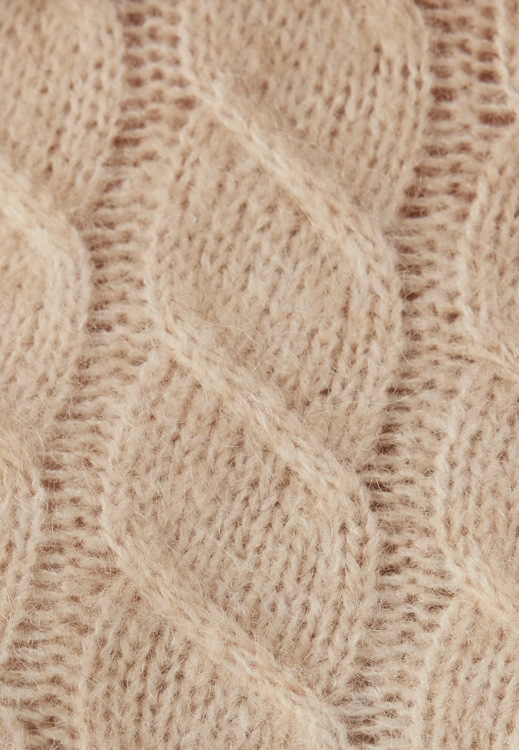 Slfalmina Ls Knit Cable Dress - Image 4
