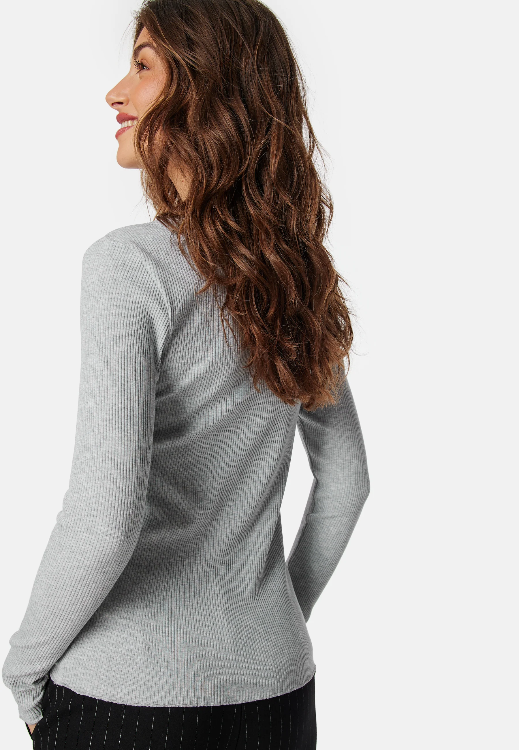 Slfanna LS Crew Neck Tee - Image 2