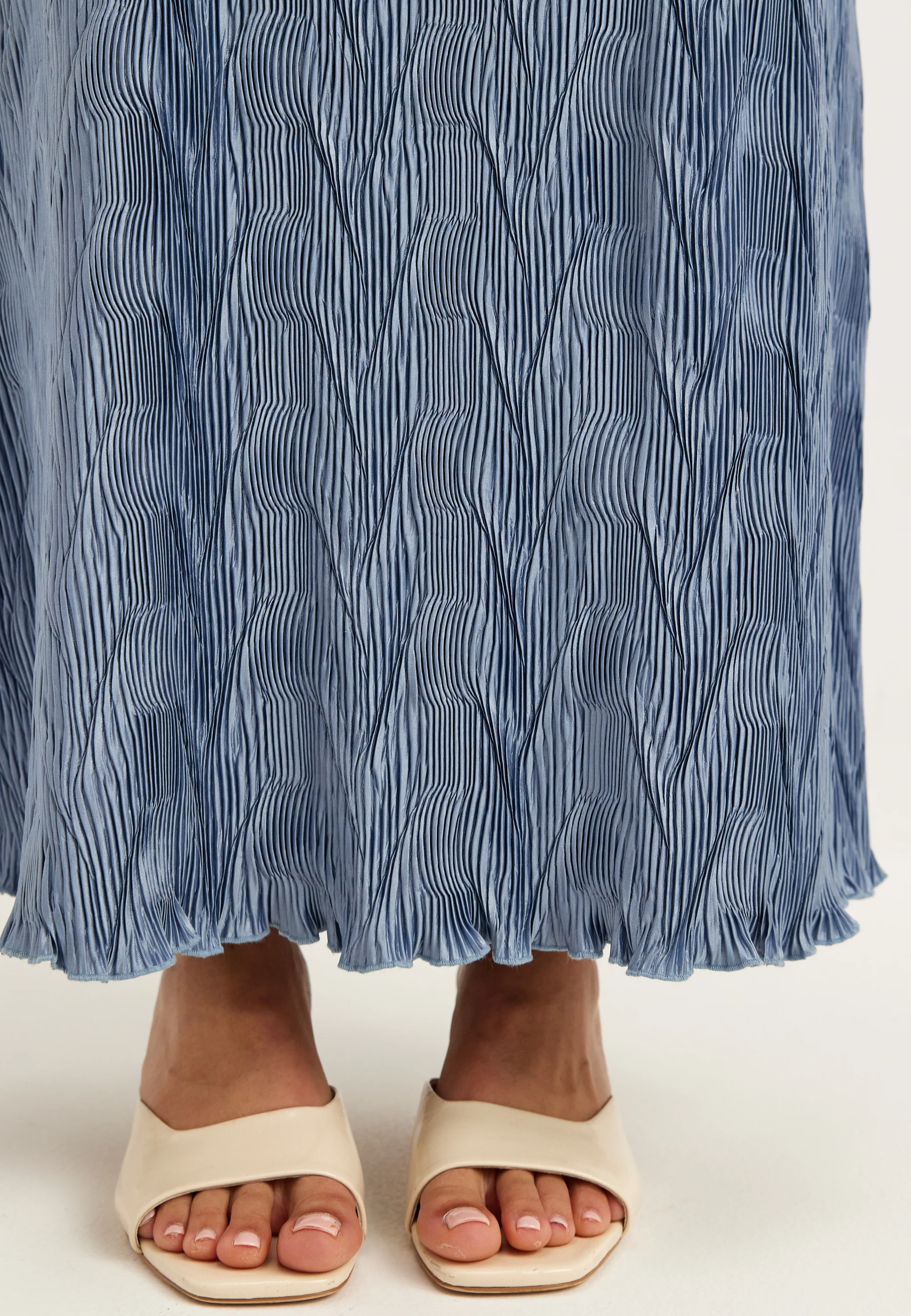 Slfanya Sl Regular Ankle Plissé Dress - Image 5