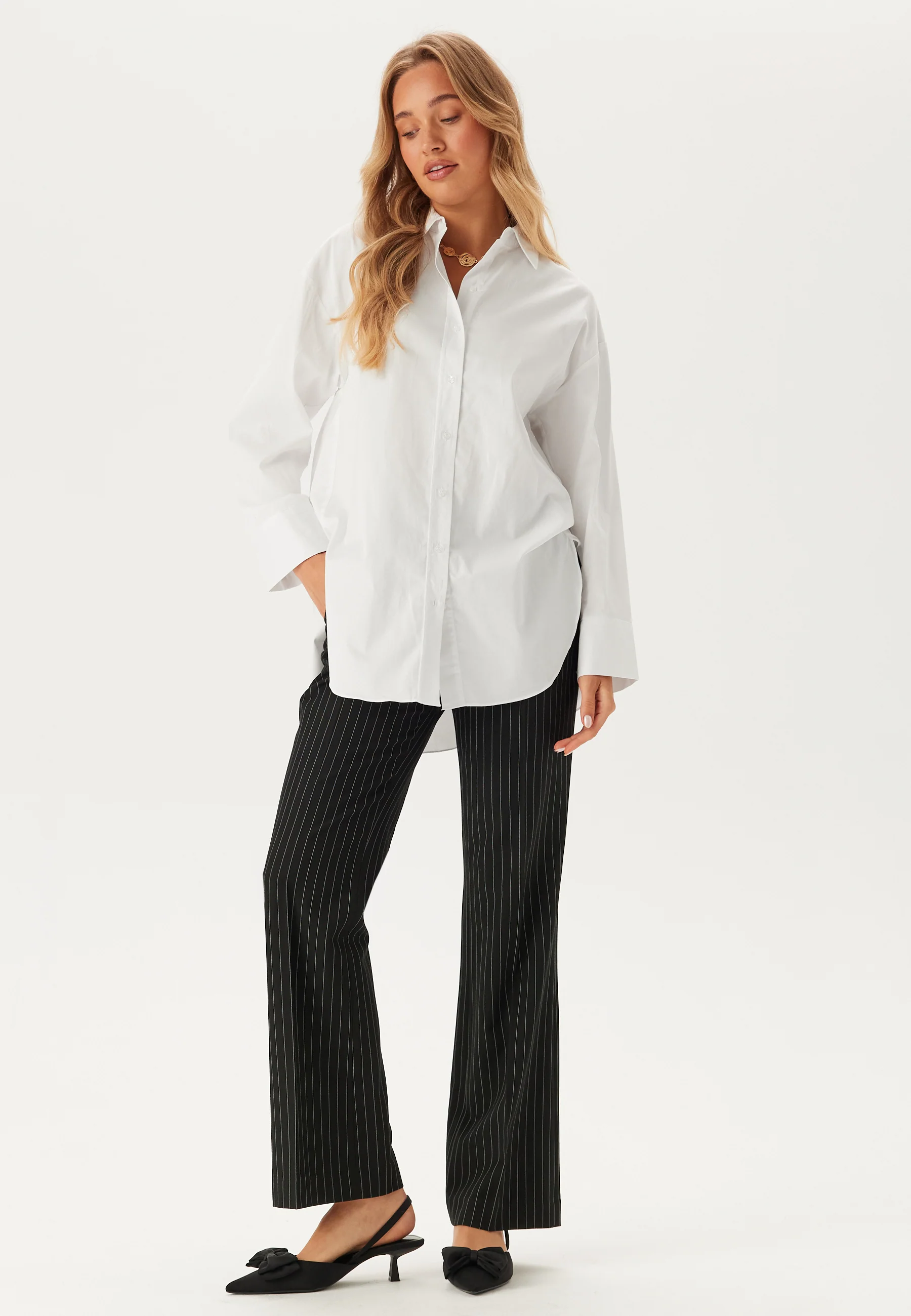 Slfaura Ls Shirt B - Image 4