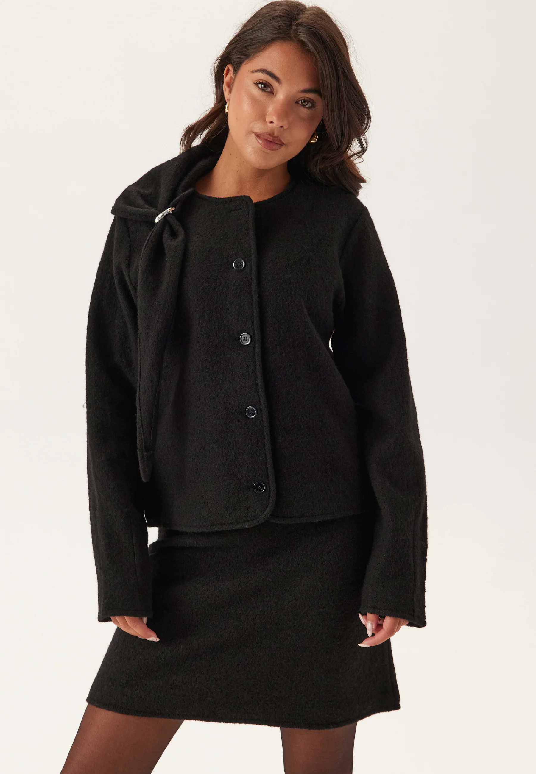 Slfdarla Hw Knit Midi Skirt - Image 8