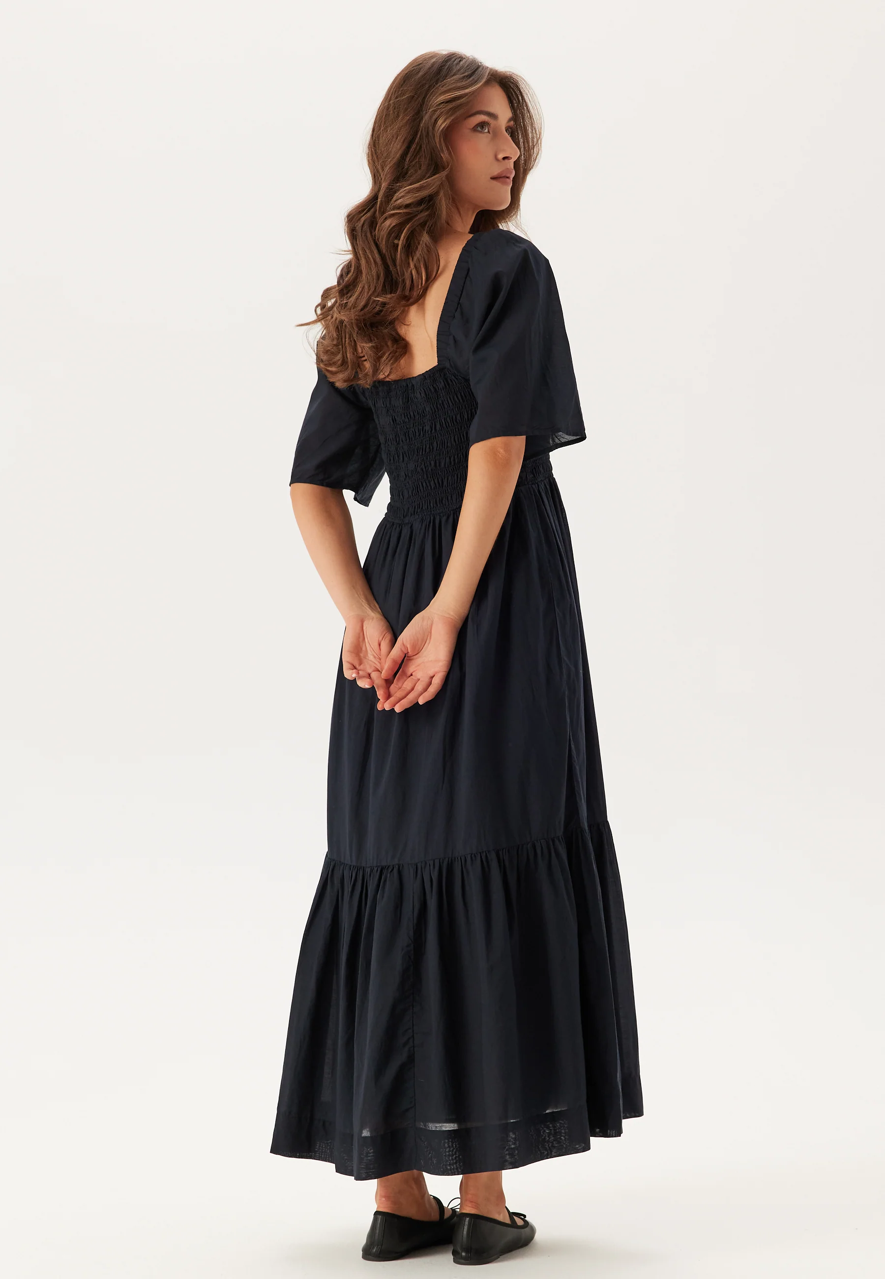 Slfdora Ss Ankle Dress - Image 2