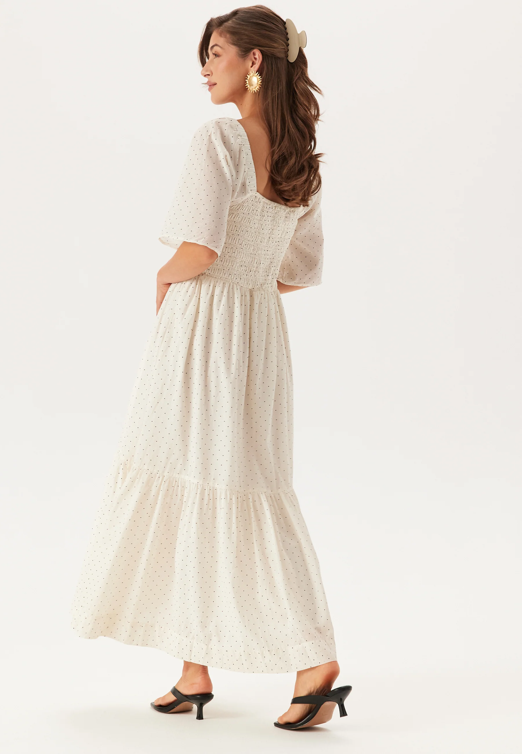 Slfdora Ss Aop Ankle Dress - Image 2