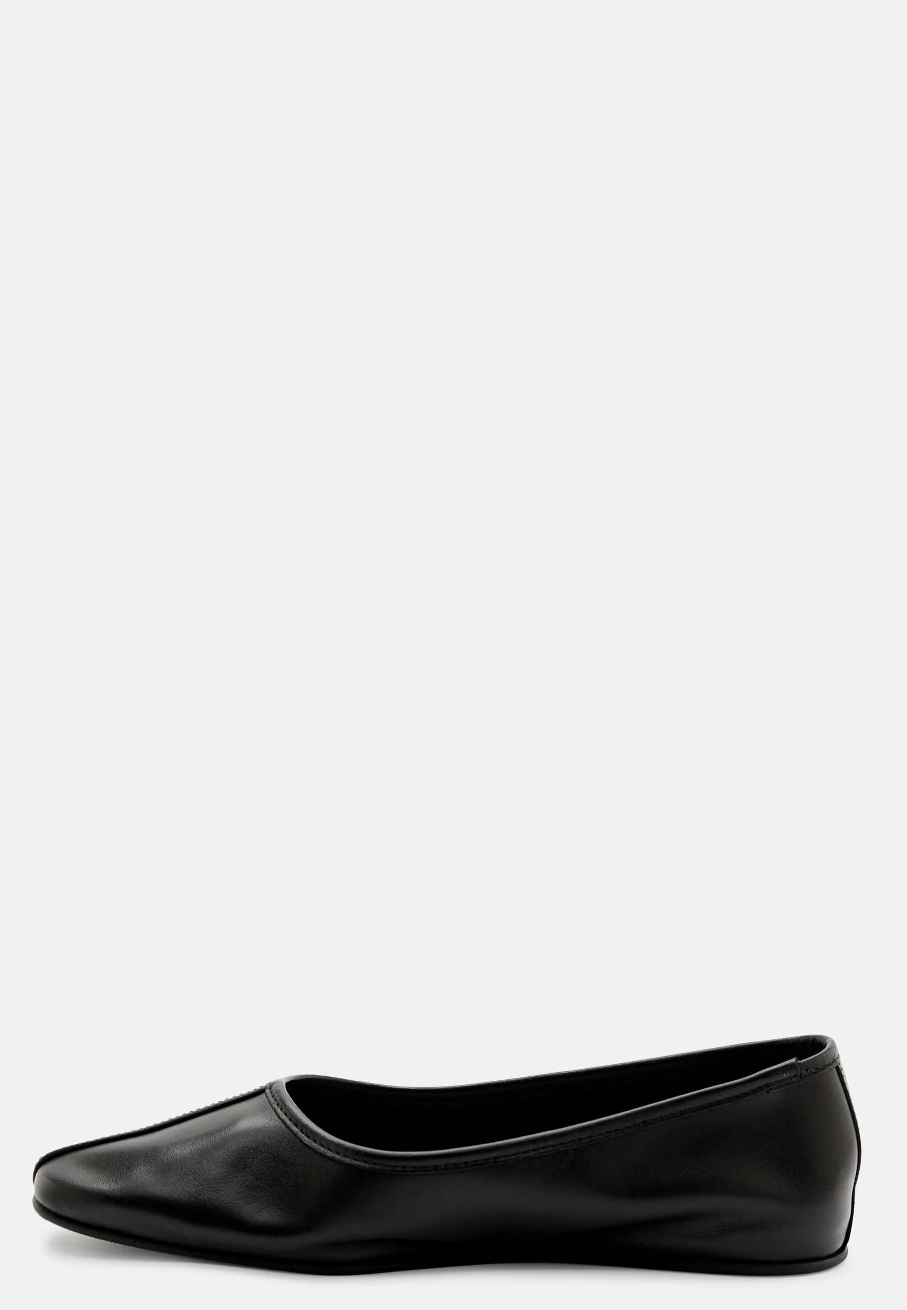 Slfelia leather ballerina - Image 3