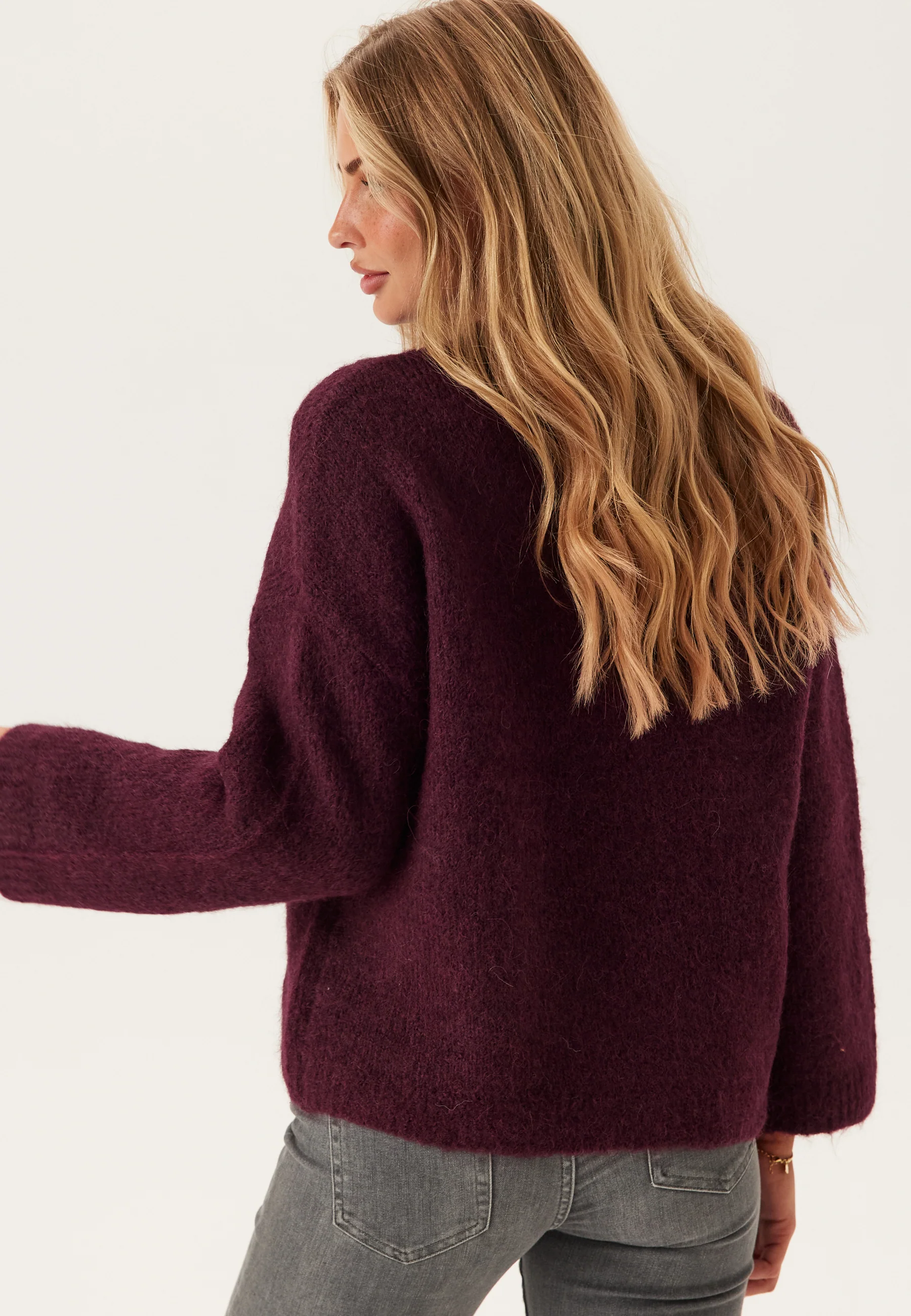 Slfgabriella Ls Knit New O-nec - Image 3