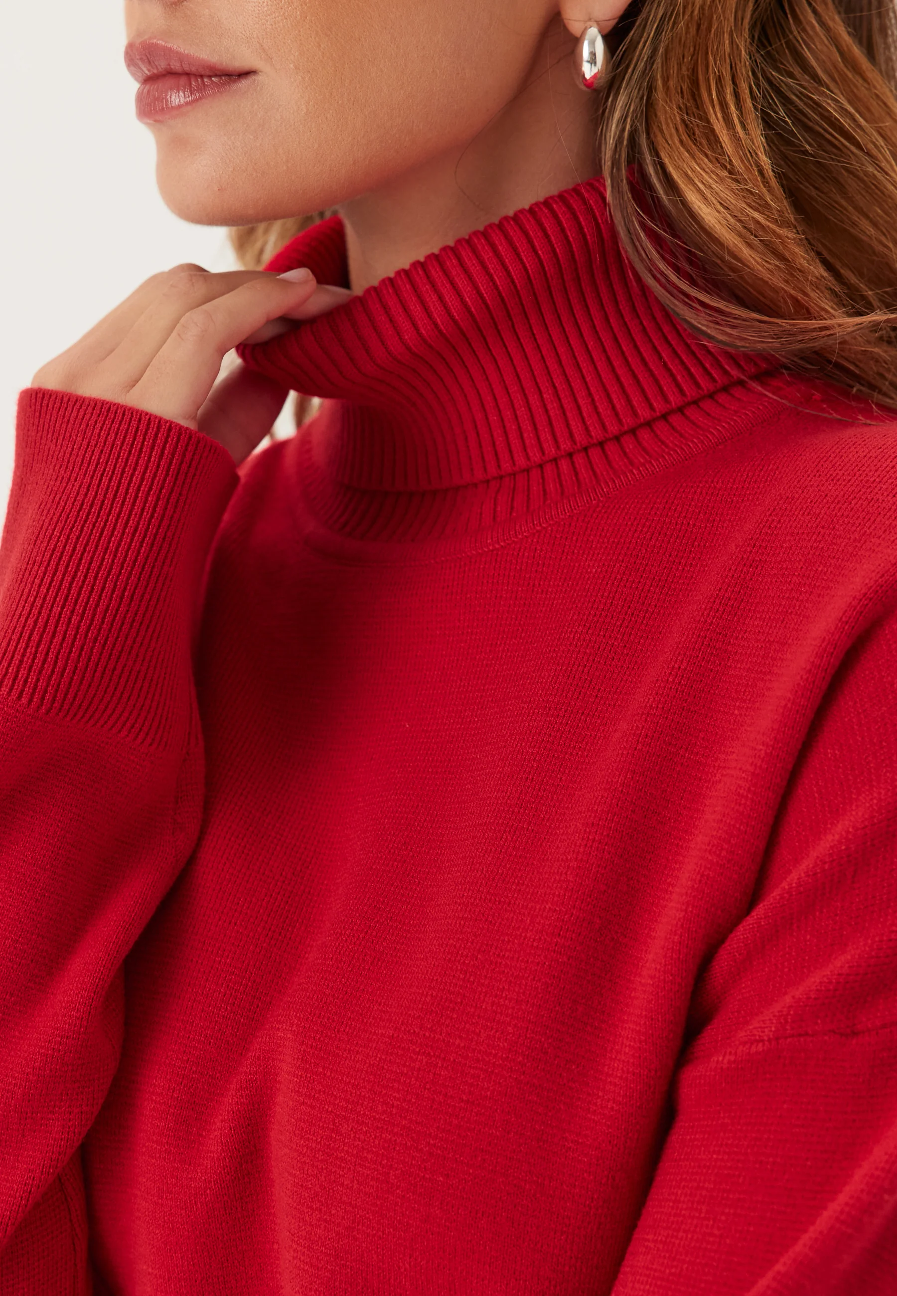 Slfkamma Ls Knit Roll Neck Noo - Image 5